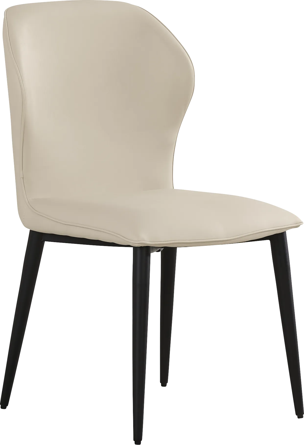 Allici Beige Side Chair - Image 2
