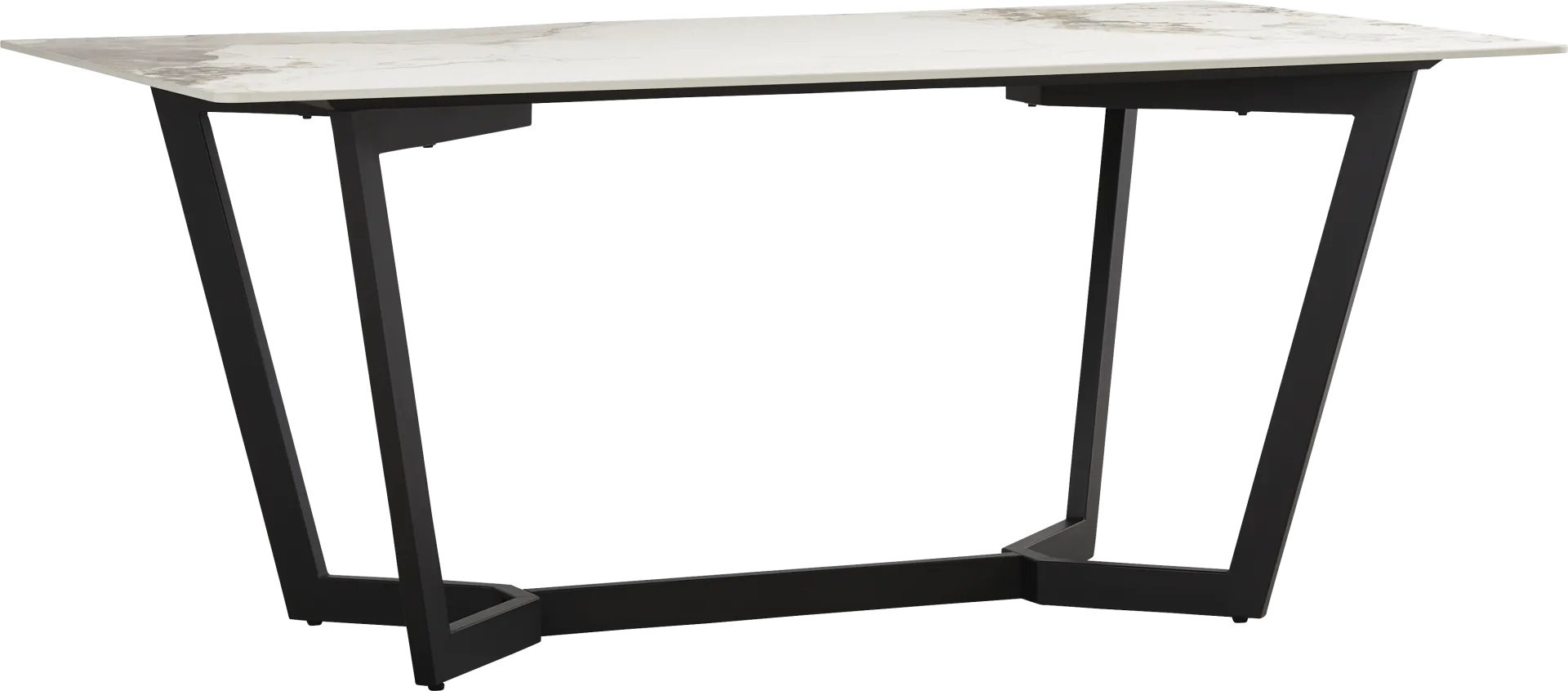 Allici White Dining Table - Image 1