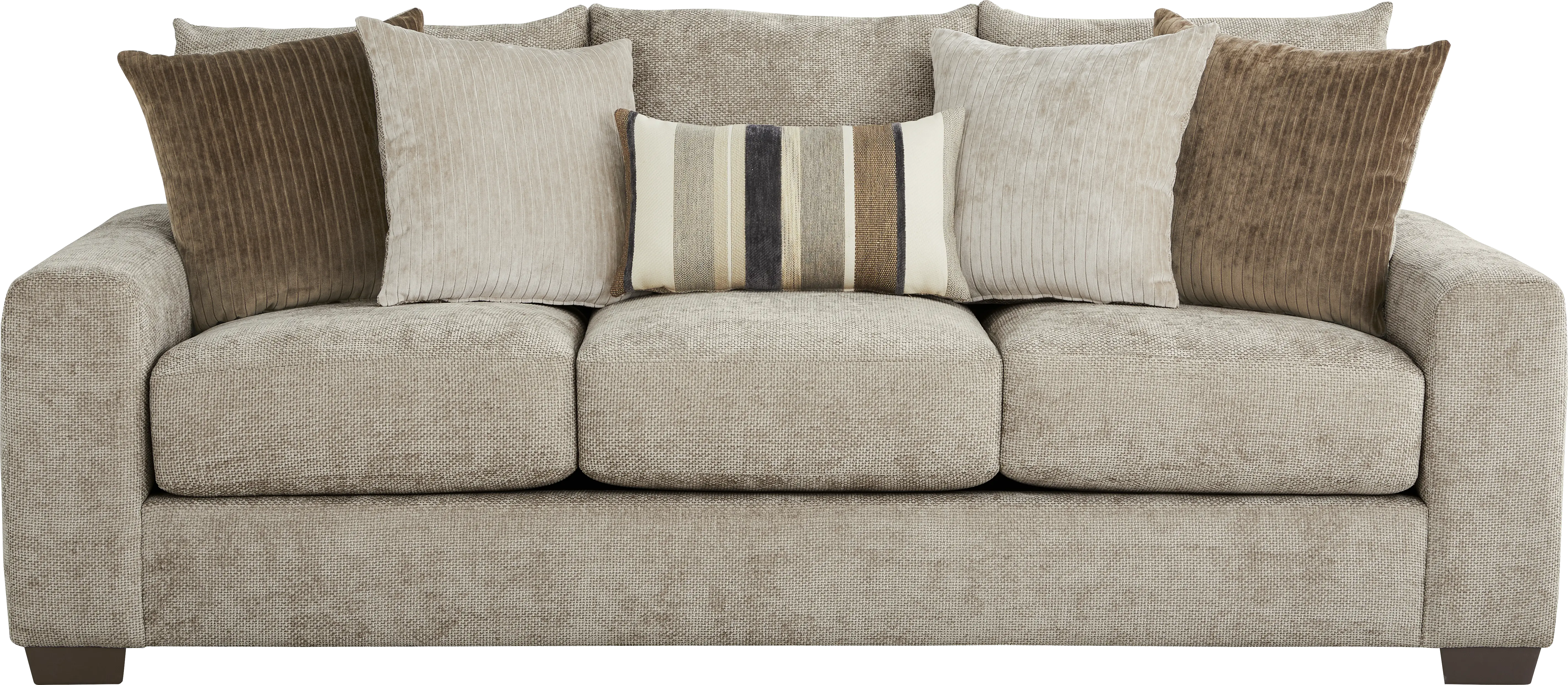 Martin Brown Gel Foam Sleeper Sofa - Thumbnail - Image 1