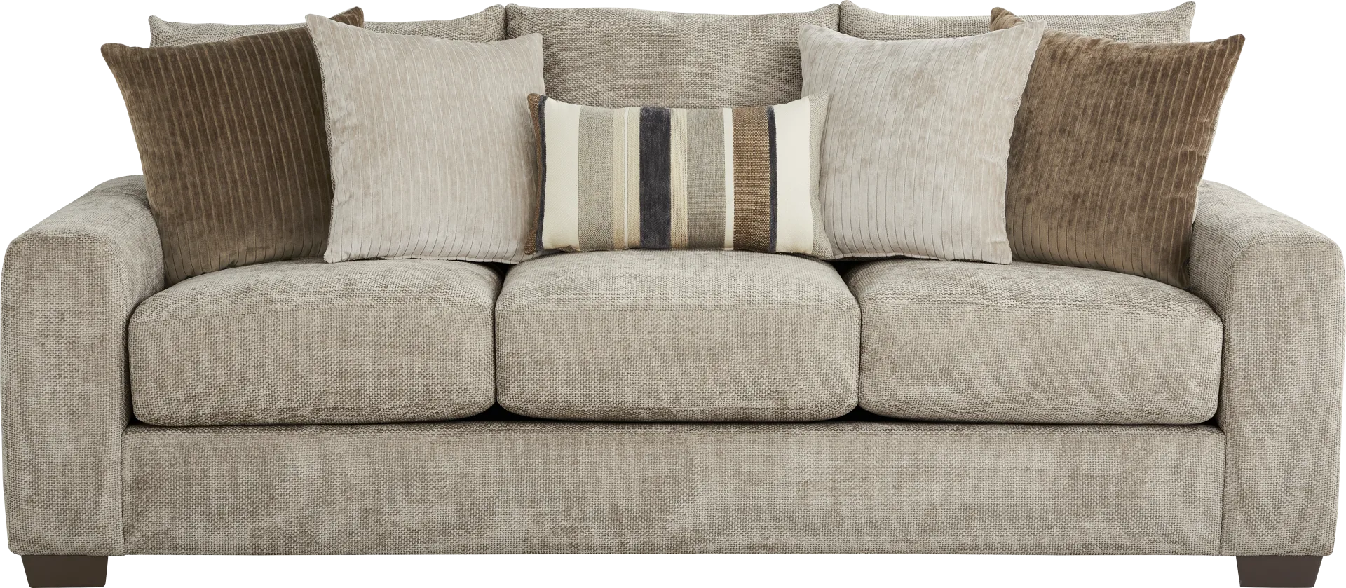 Martin Brown Gel Foam Sleeper Sofa - Image 1