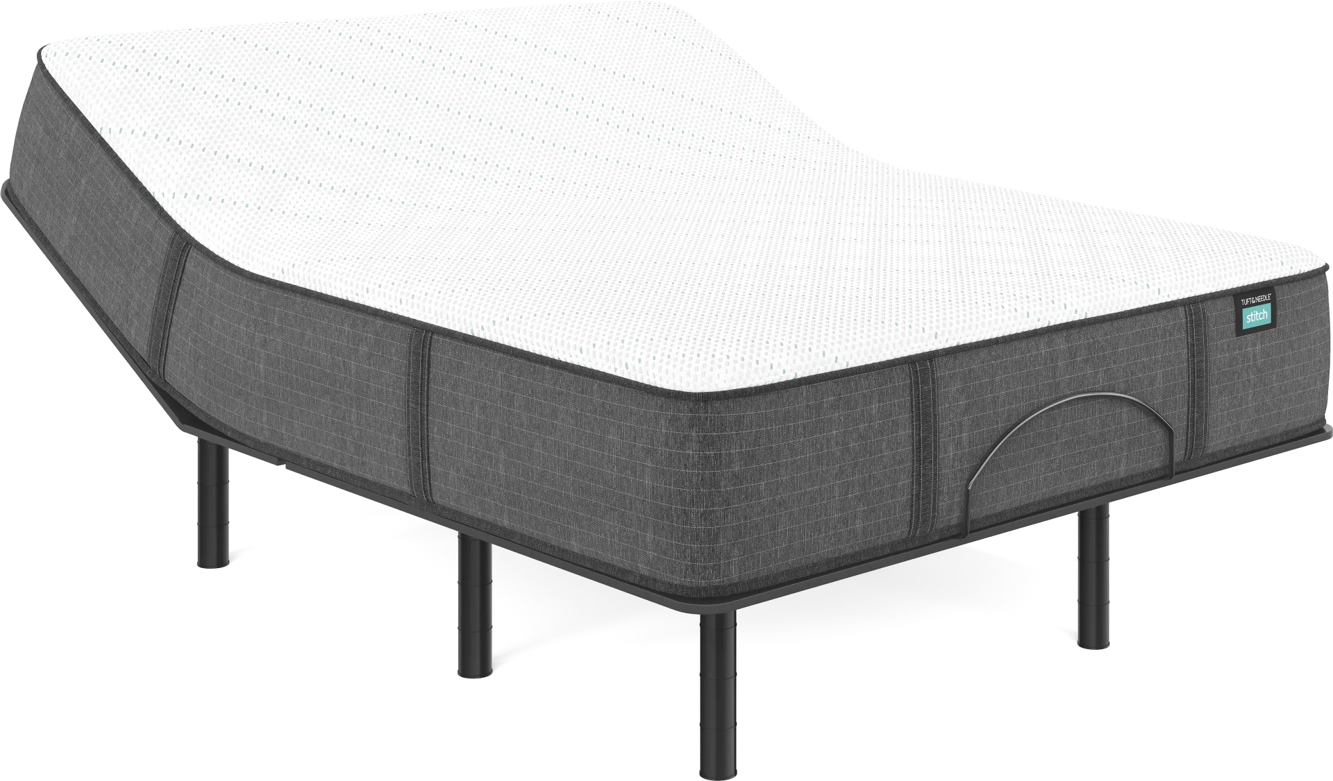 Tuft & Needle TN3.1 Queen Mattress Set with Head Up Only Base - Image 1