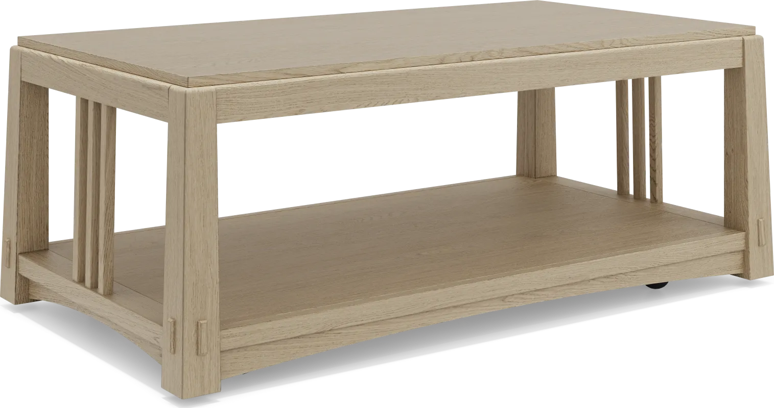 Keaton Natural Cocktail Table