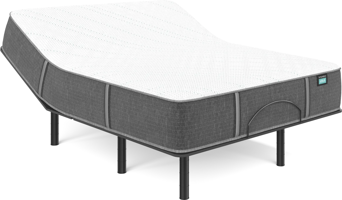 Tuft & Needle TN5.1 Queen Mattress Set with Head Up Only Base