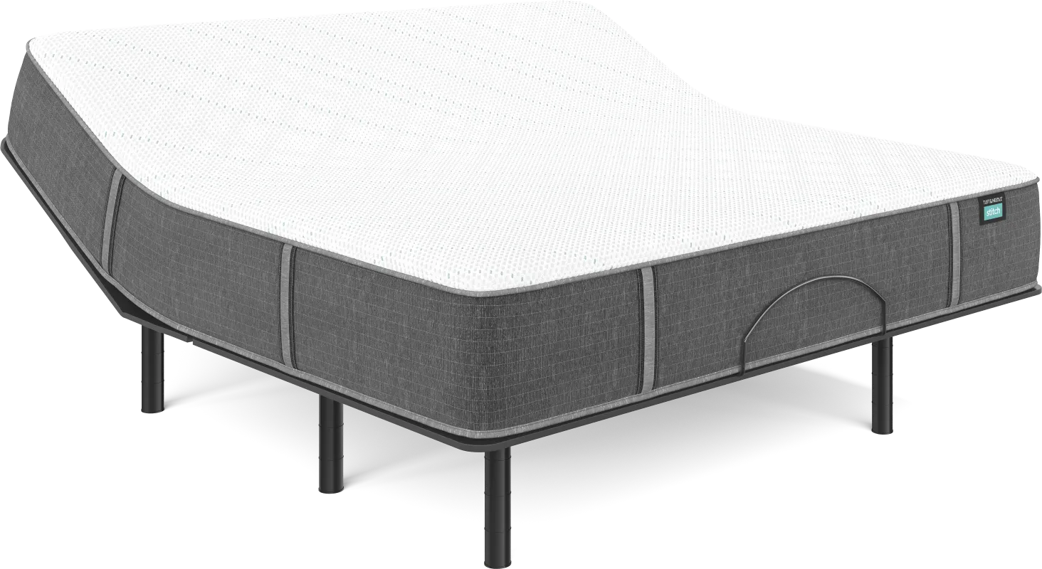 Tuft & Needle TN5.1 King Mattress Set with Head Up Only Base