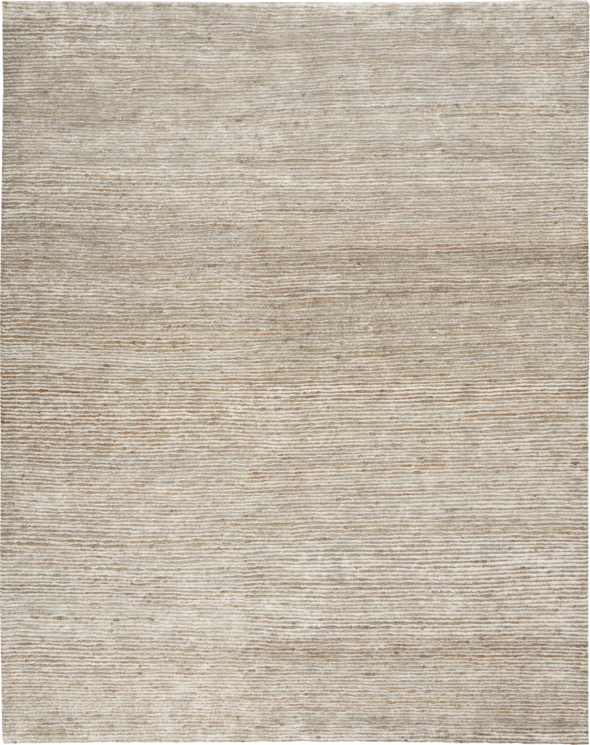 Loomscape Brown 9' x 12' Rug - Image 1
