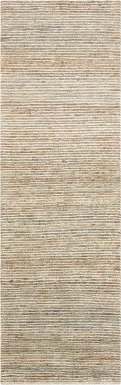 Loomscape Brown 2'3 x 7'5 Runner Rug