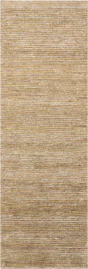 Loomscape Brown 2'3 x 7'5 Runner Rug