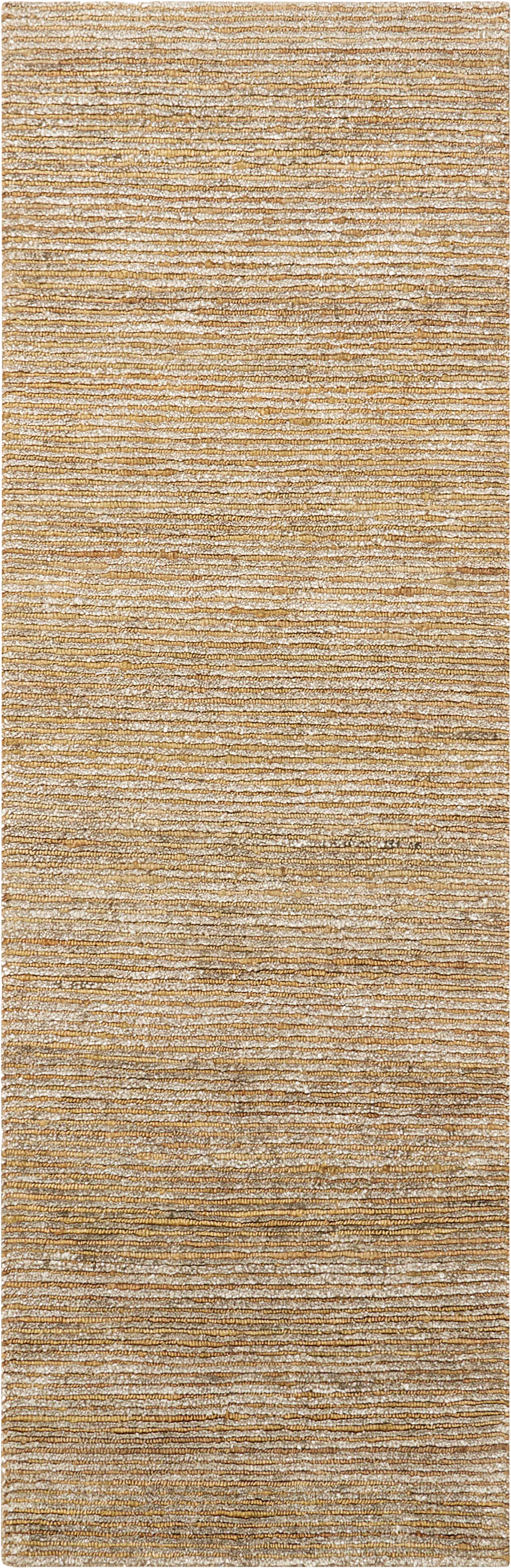 Loomscape Brown 2'3 x 7'5 Runner Rug - Image 1
