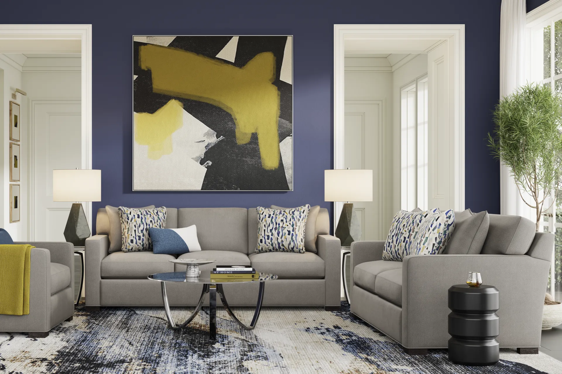 Harmonie Steel Sofa - Image 1