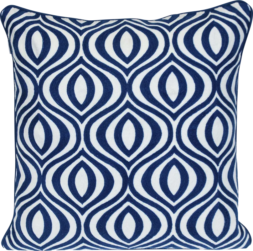 Nhema Blue Accent Pillow