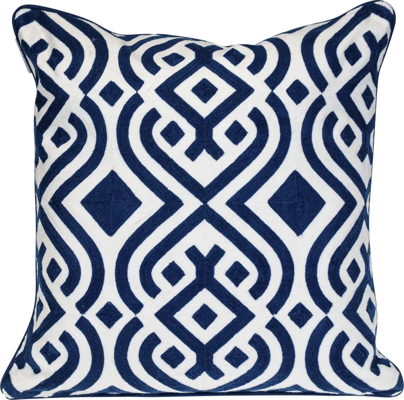 Olonga Blue Accent Pillow