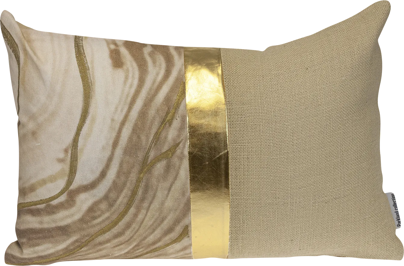 Moyo Beige Accent Pillow - Image 1