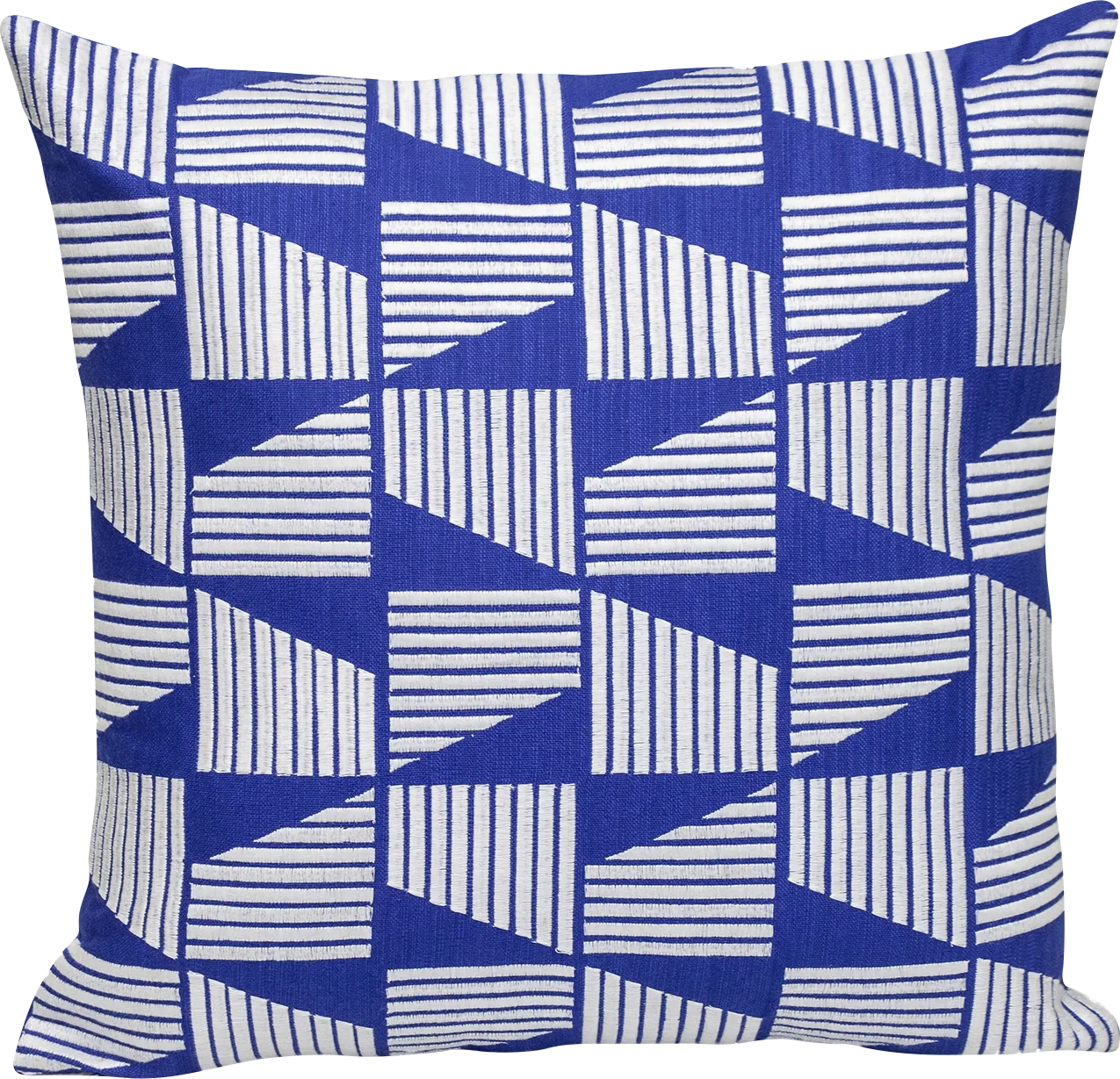 Majabvi Blue Accent Pillow - Image 1