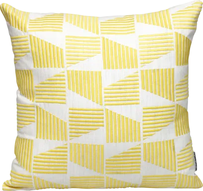 Majabvi Yellow Accent Pillow