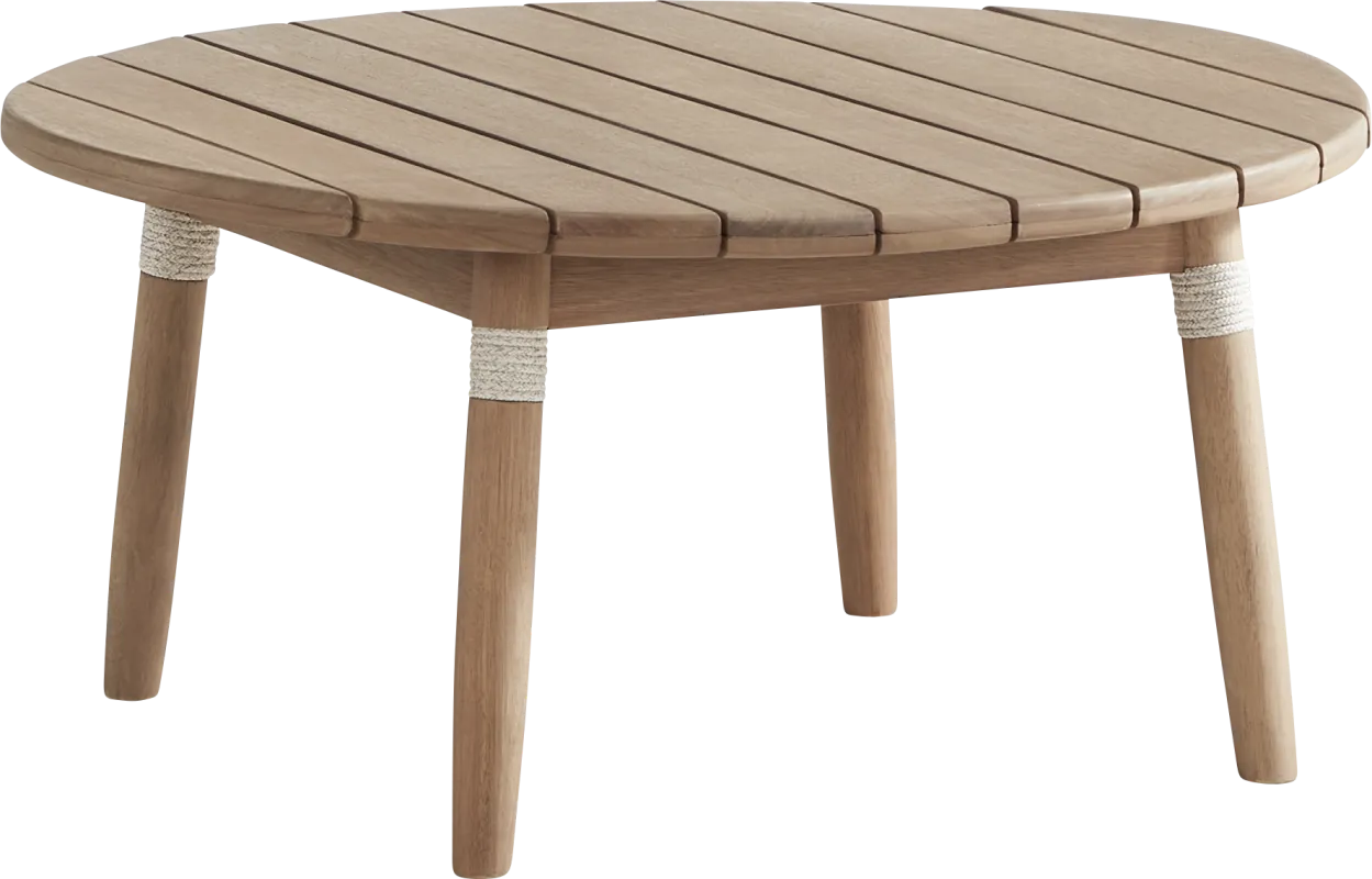 Raphina Gray Round Outdoor Cocktail Table
