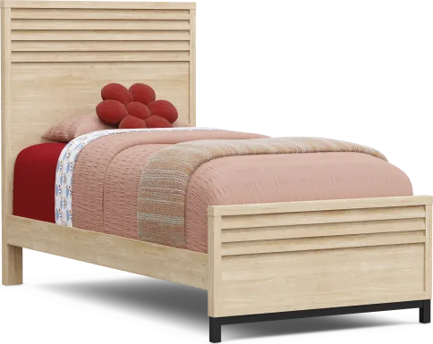 Kids Northridge Drive Oatmeal Twin Panel Bed