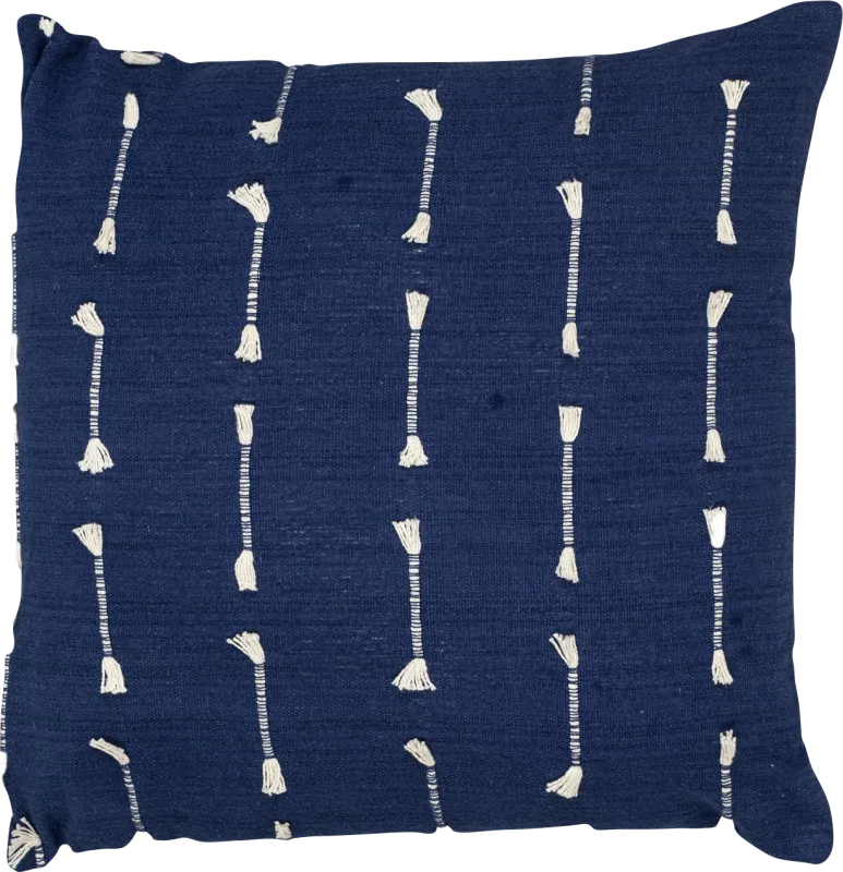 Ncube Dark Blue Accent Pillow