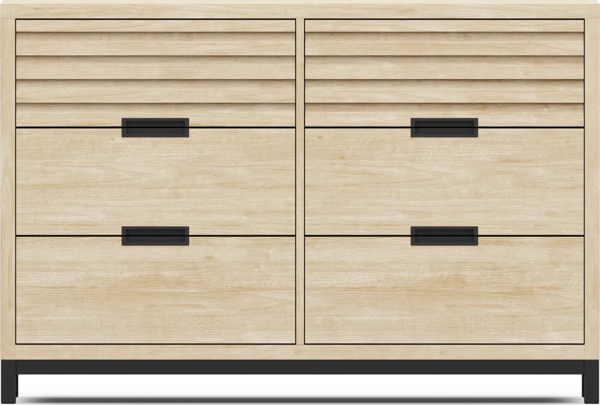 Northridge Drive Oatmeal Colors,White Dresser | Rooms to Go