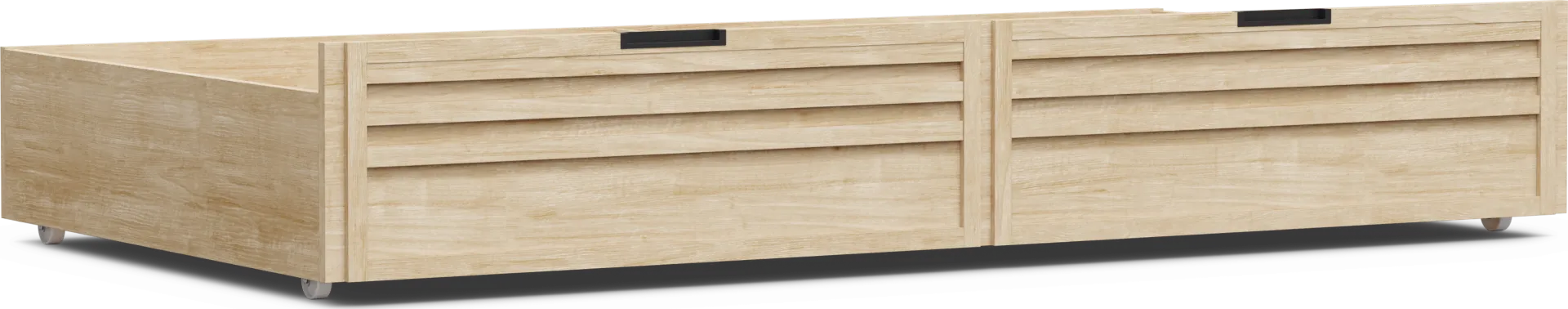 Kids Northridge Drive Oatmeal Twin Storage Trundle - Image 1