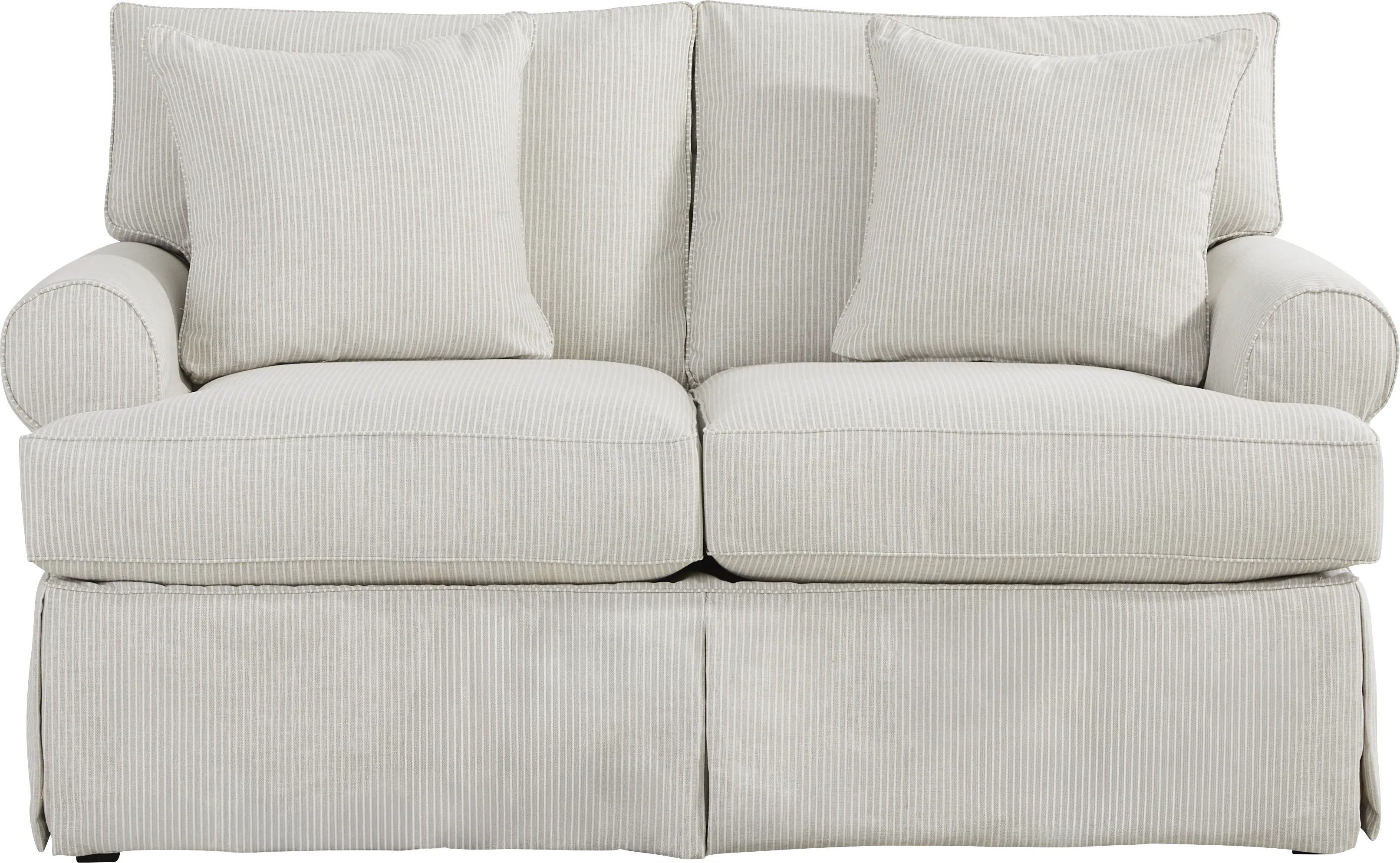 Beachside Walk Pearl Slipcover 8 Pc Living Room - Thumbnail - Image 7