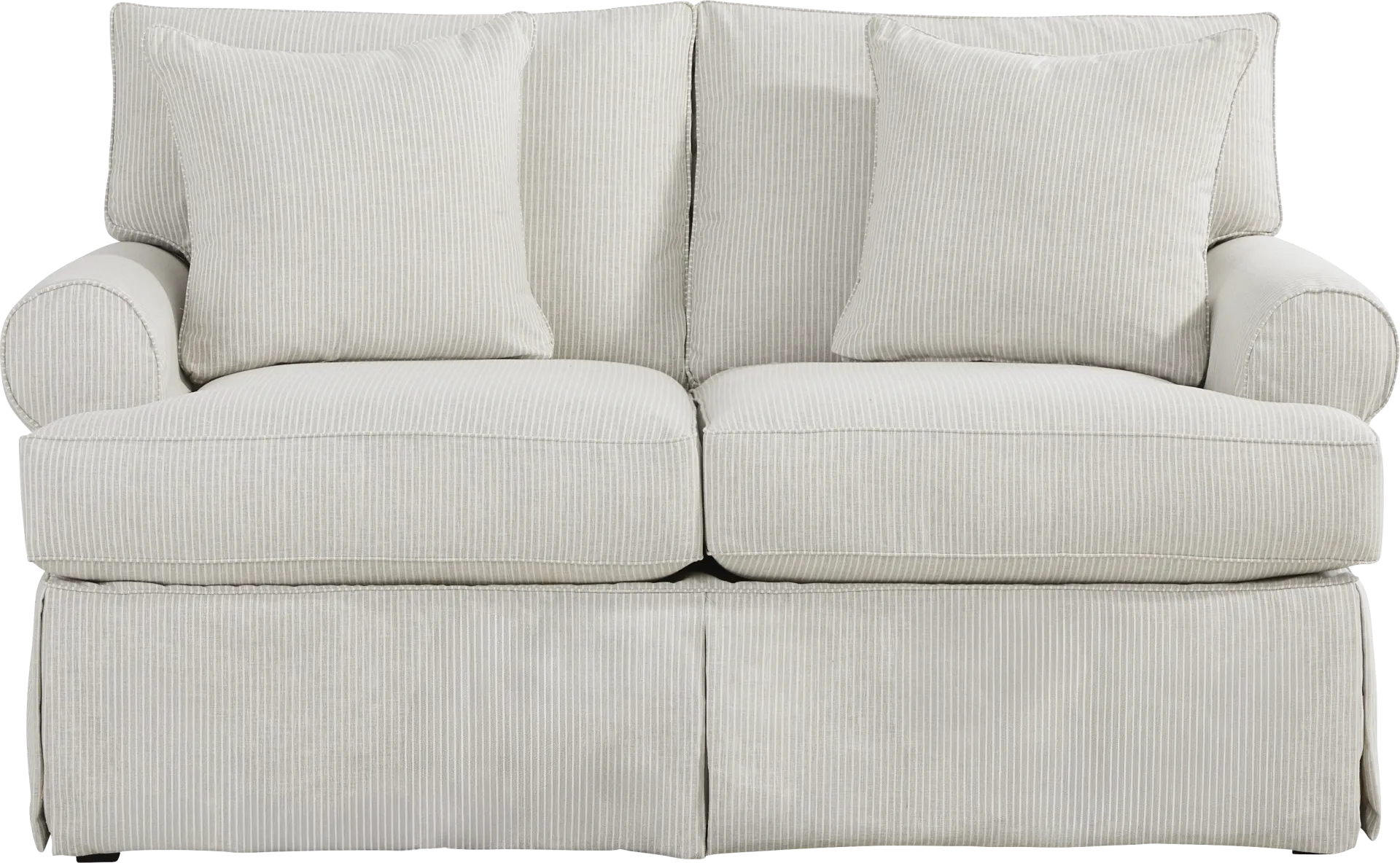 Beachside Walk Pearl Slipcover 8 Pc Living Room - Image 7
