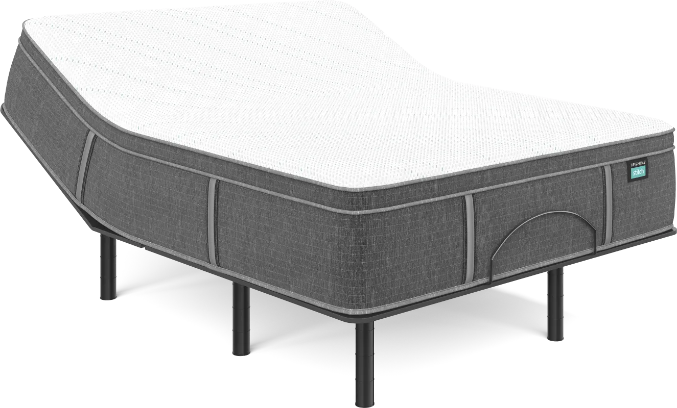 Tuft & Needle TN9.1 Queen Mattress Set with Head Up Only Base