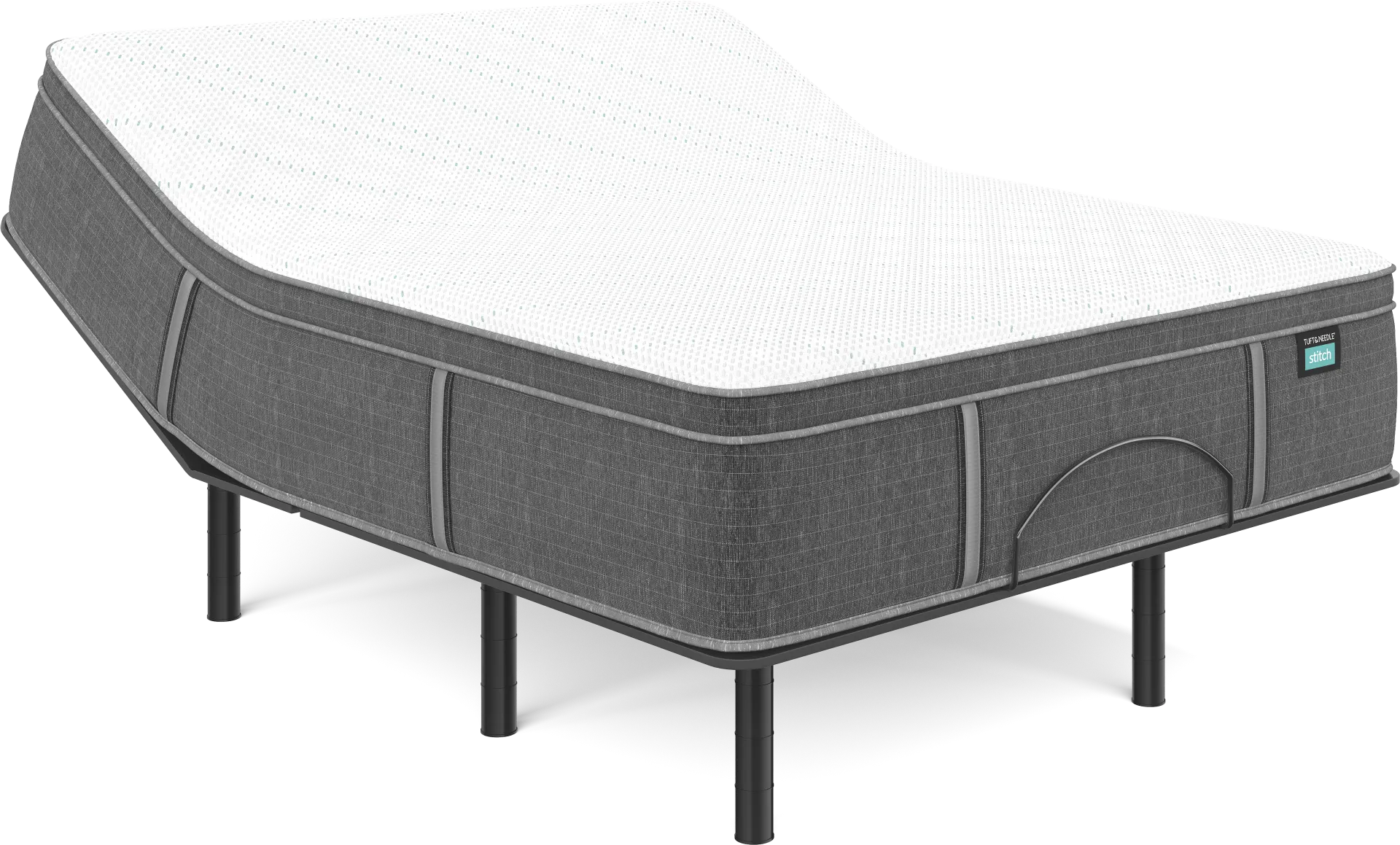Tuft & Needle TN9.1 Queen Mattress Set with Head Up Only Base - Image 1