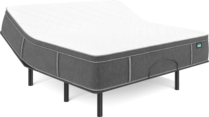 Tuft & Needle TN9.1 King Mattress Set with Head Up Only Base
