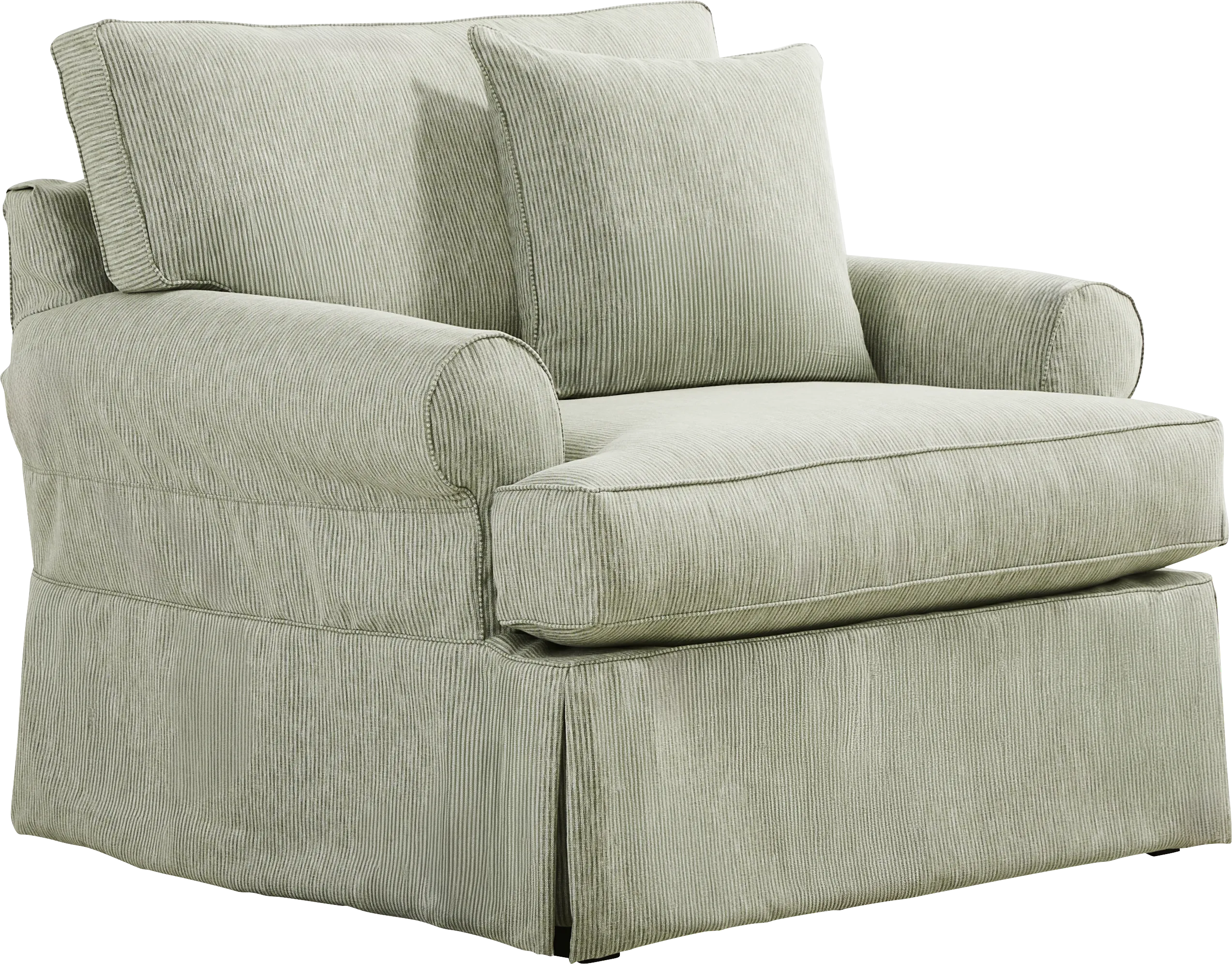 Beachside Walk Green Slipcover 8 Pc Living Room - Thumbnail - Image 5
