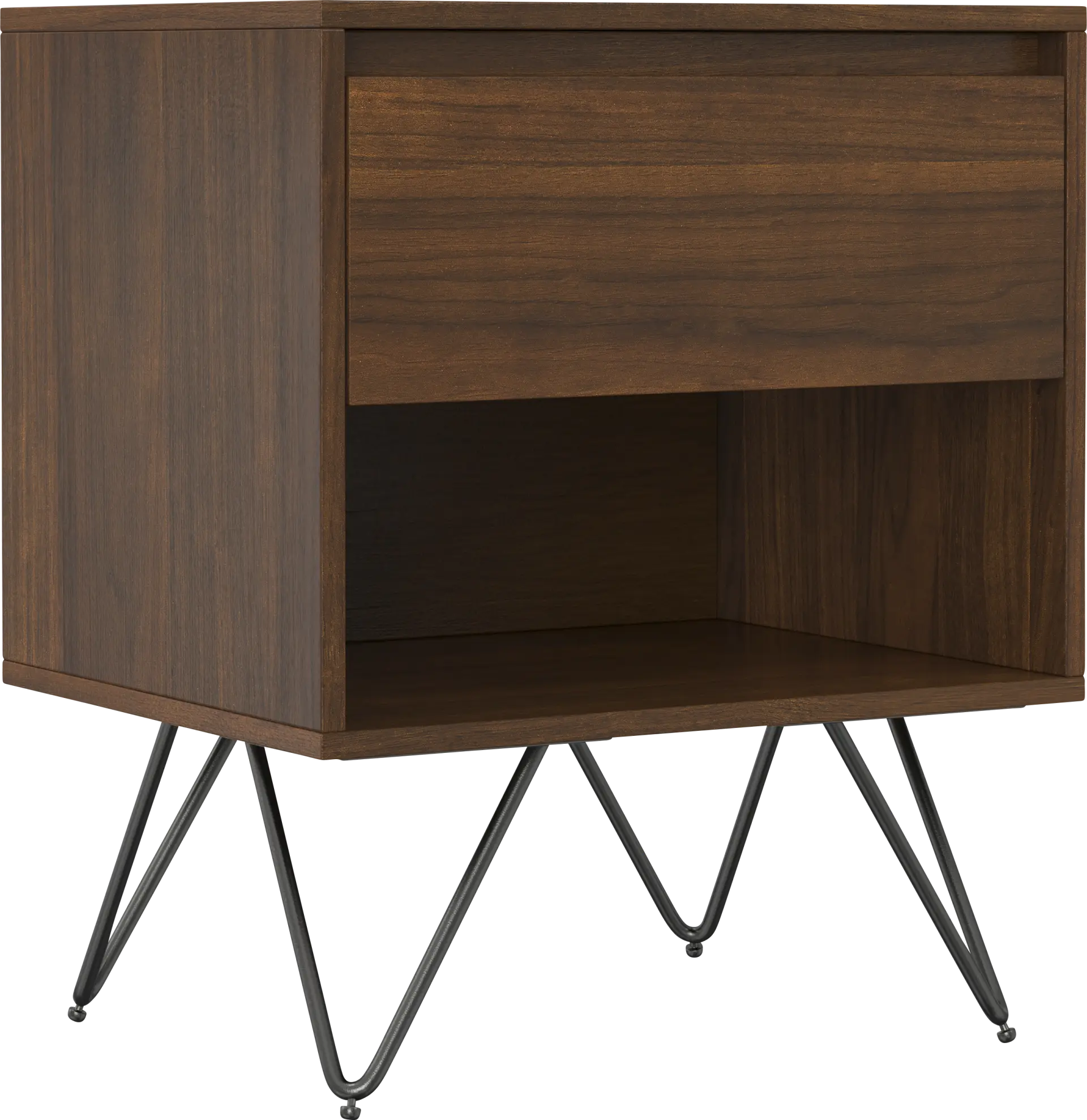 Sali Brown Nightstand