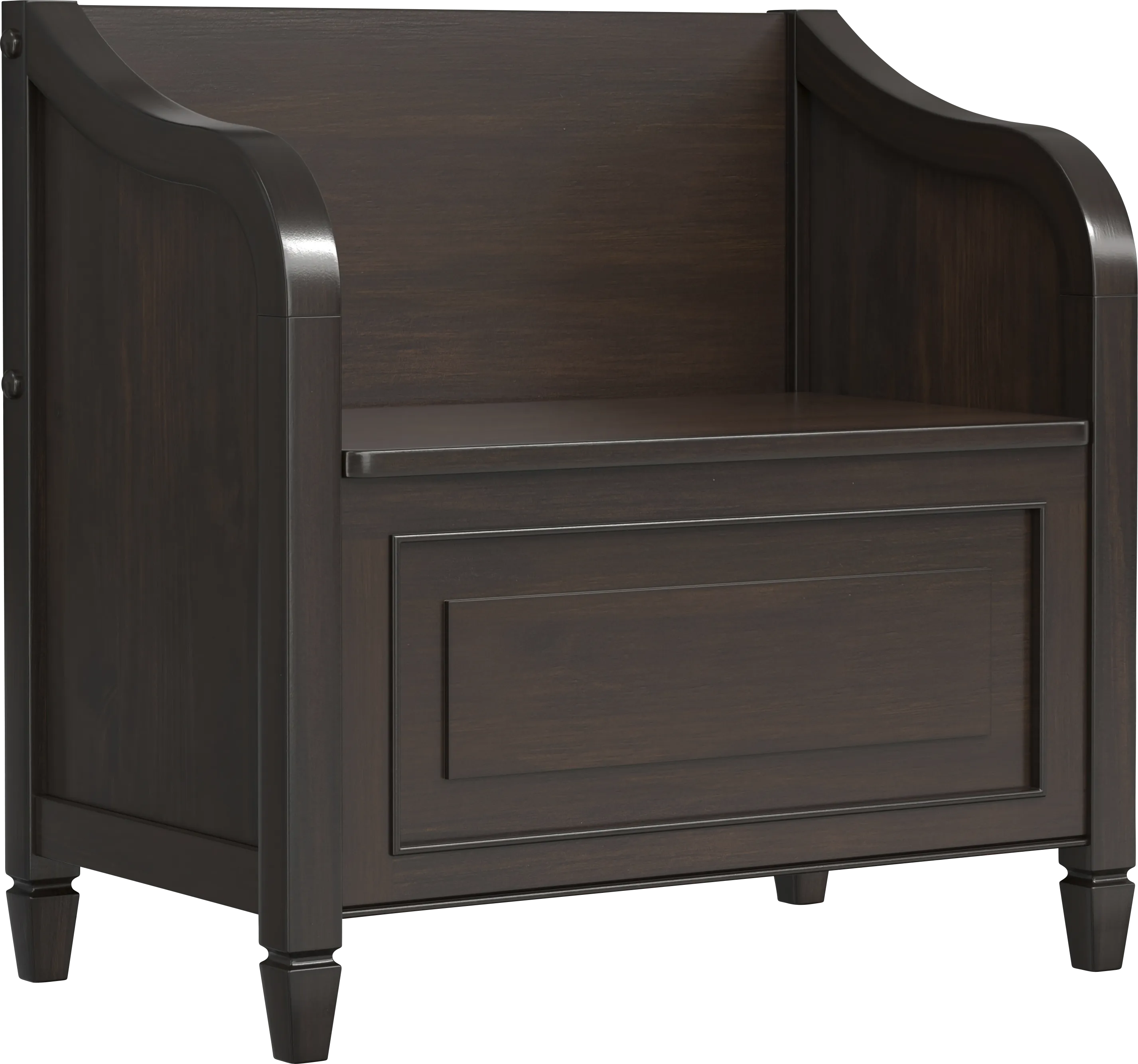 Bintou Brown Small Storage Bench - Thumbnail - Image 1