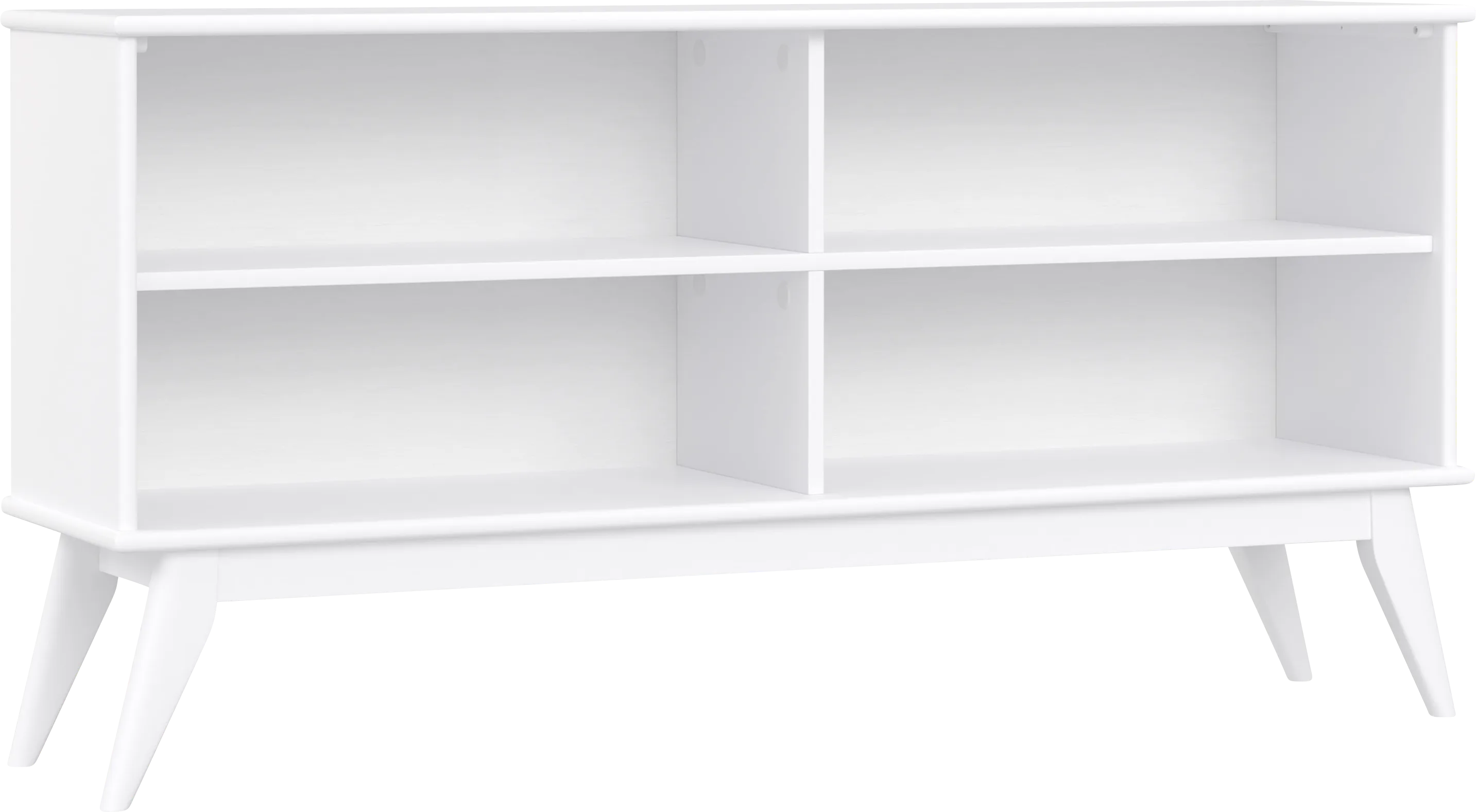 Bekaye White Bookcase - Thumbnail - Image 1