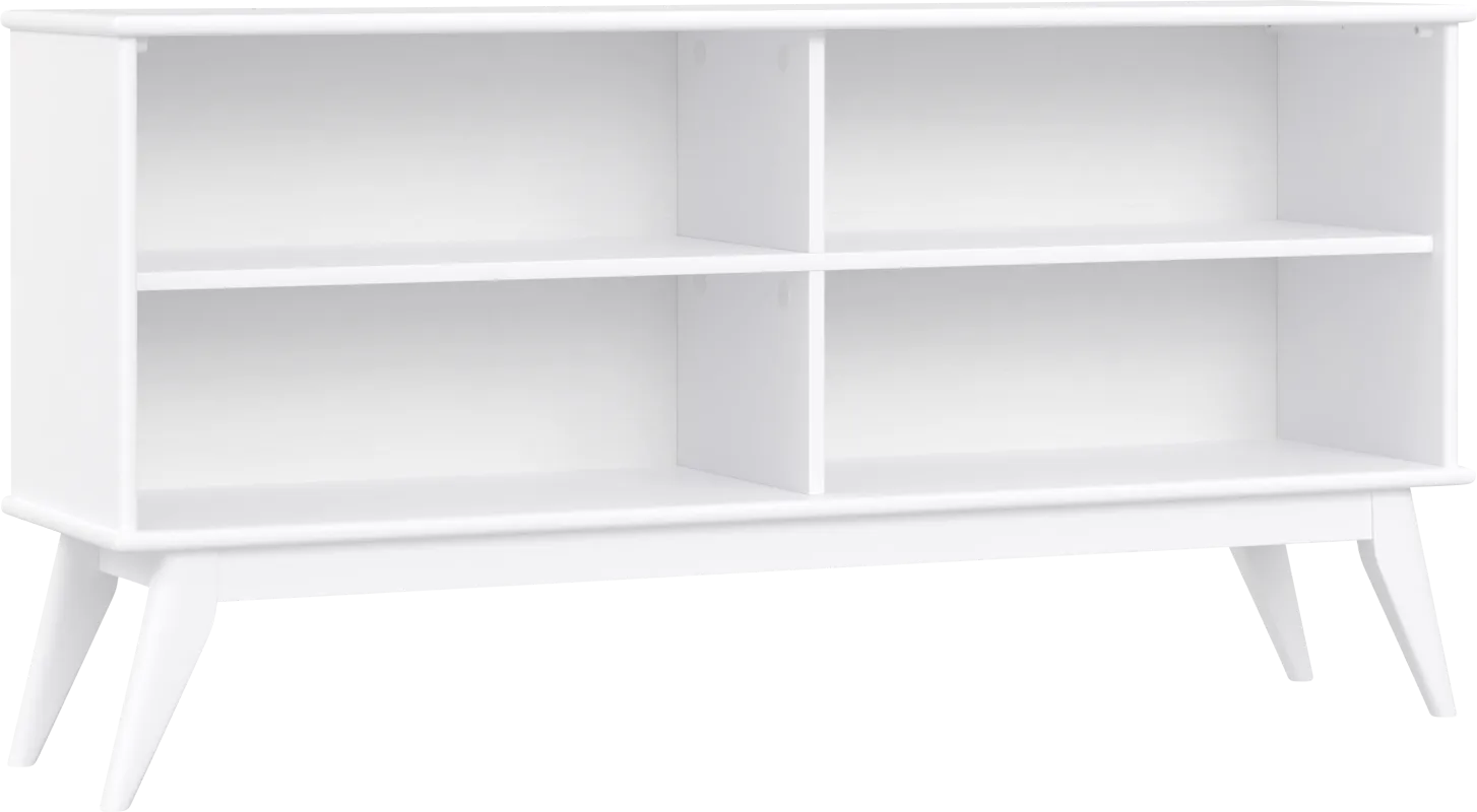Bekaye White Bookcase