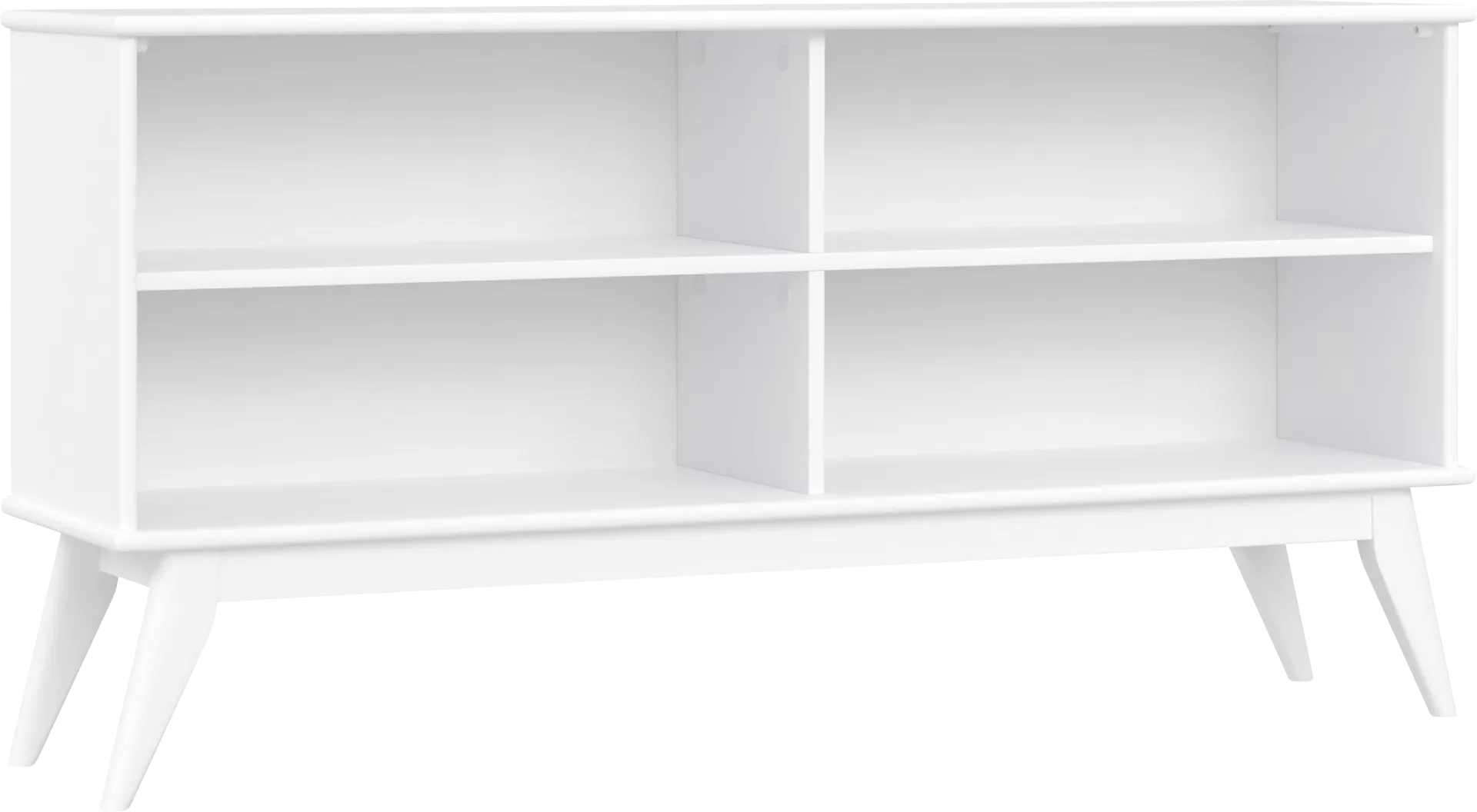 Bekaye White Bookcase - Image 1