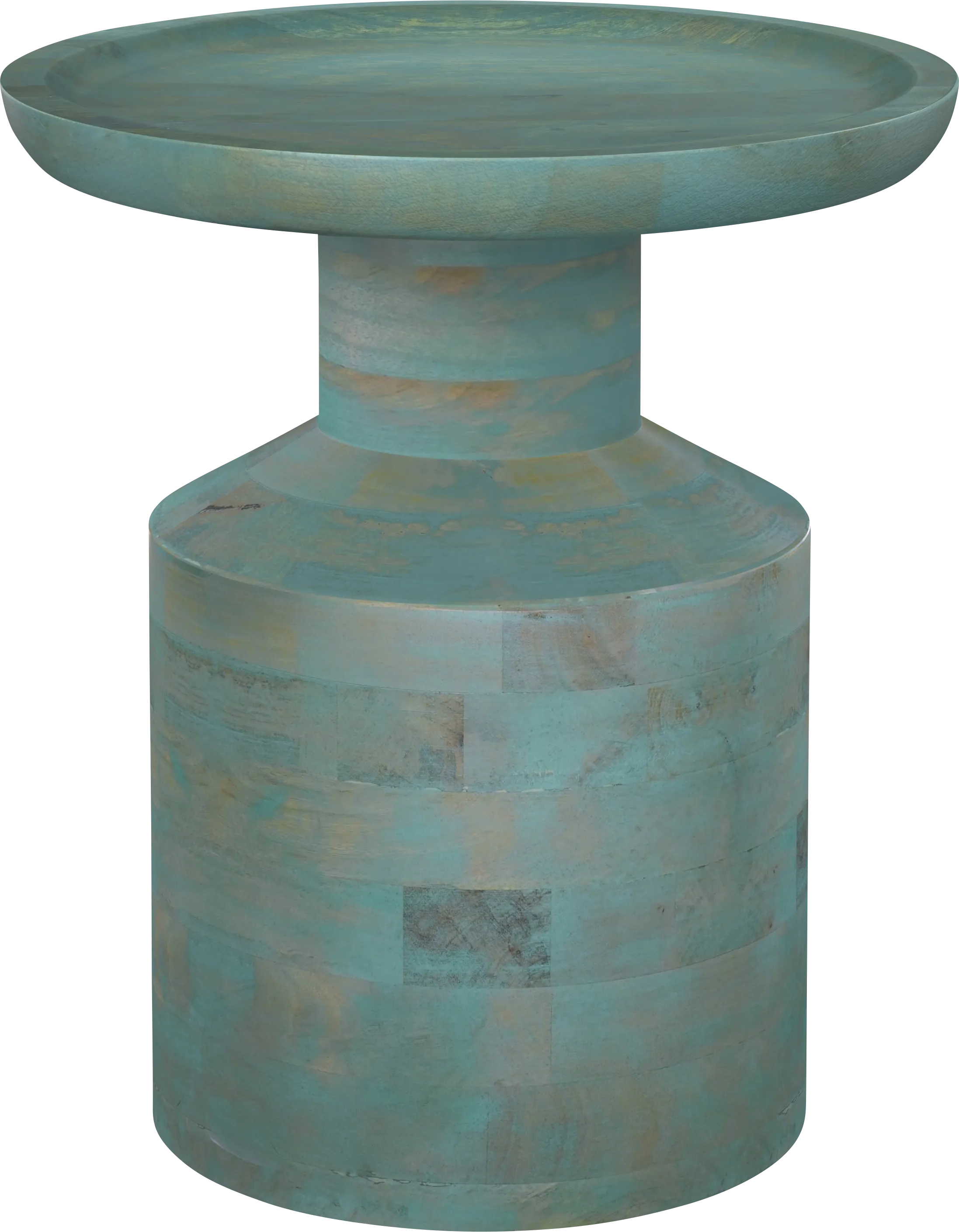 Kadidia Blue End Table - Thumbnail - Image 1