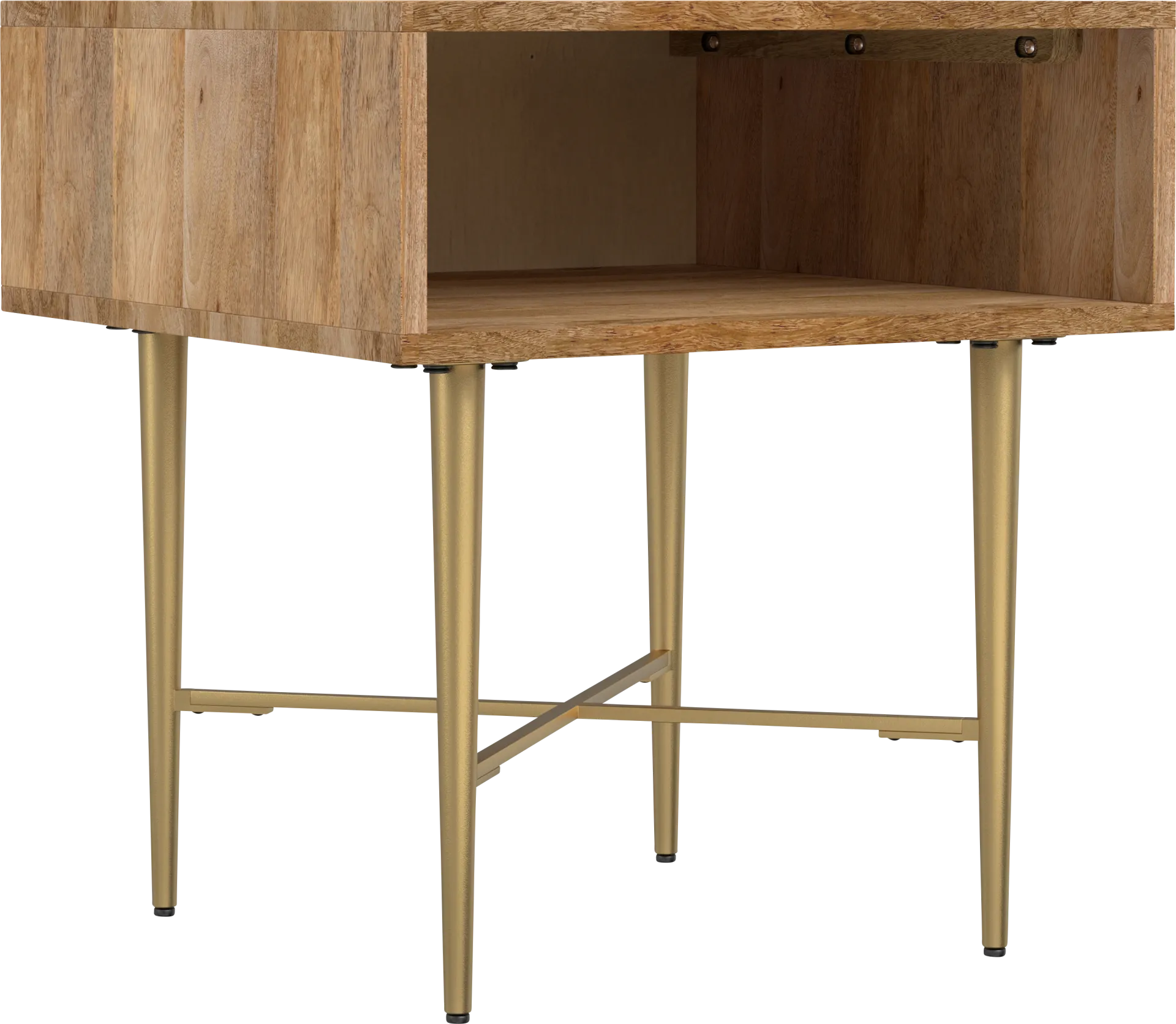 Alain Natural End Table - Image 1