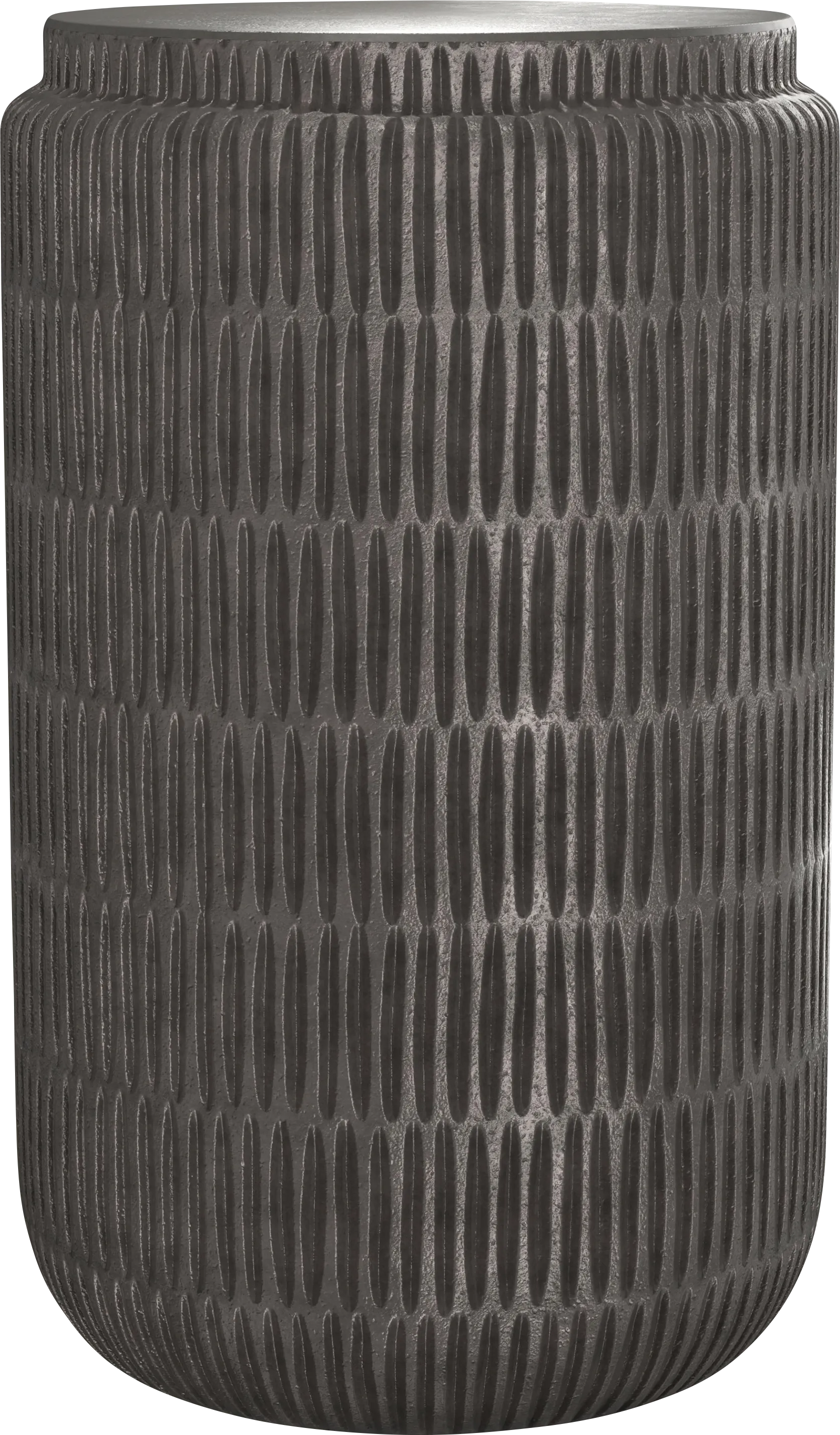 Keemia Gray Side Table - Thumbnail - Image 1