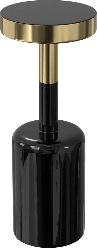 Aminata Black Side Table
