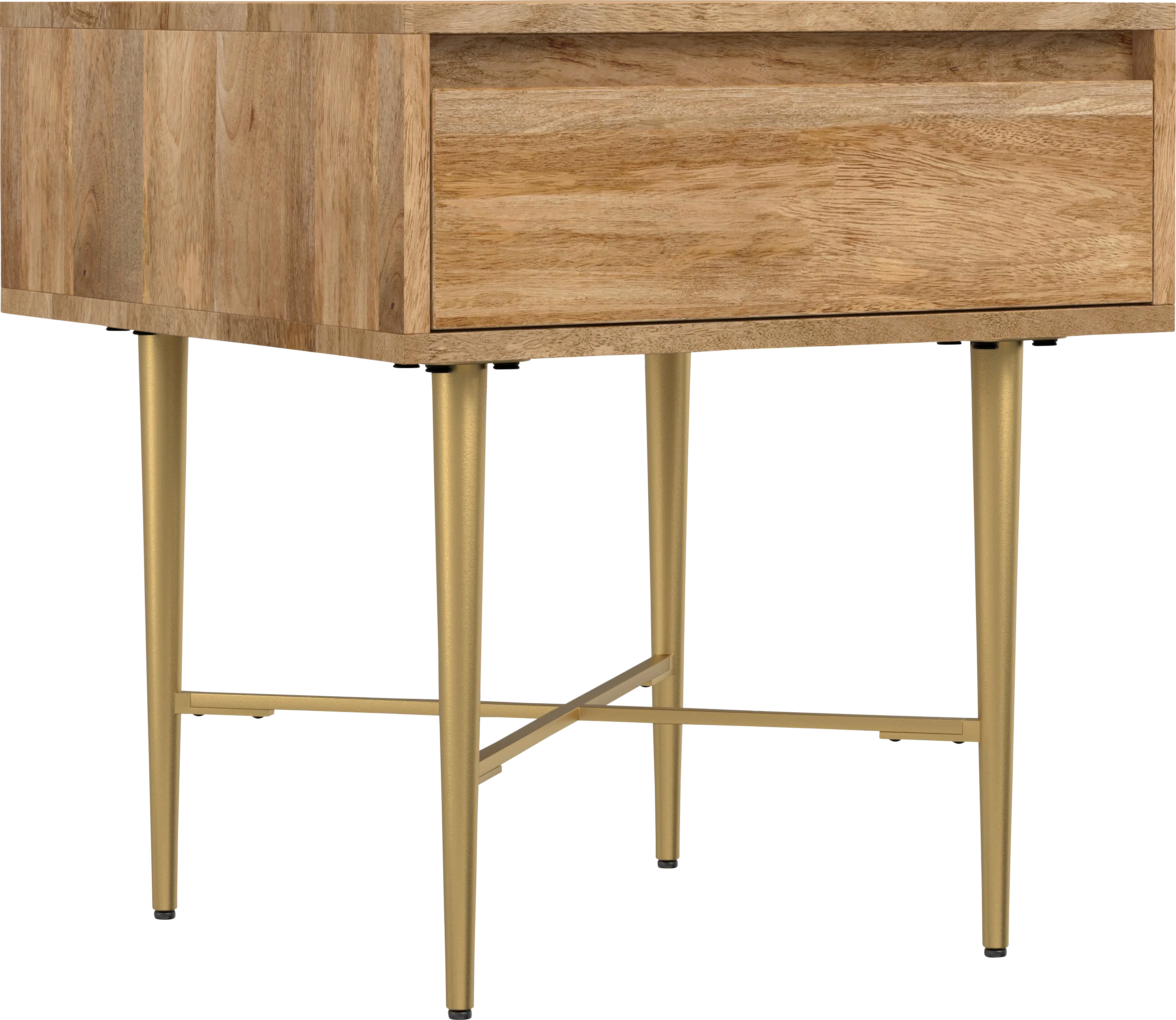 Alain Natural End Table - Thumbnail - Image 1