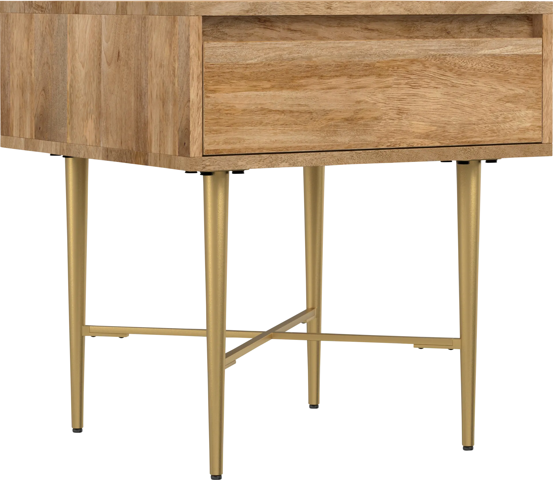 Alain Natural End Table - Image 1