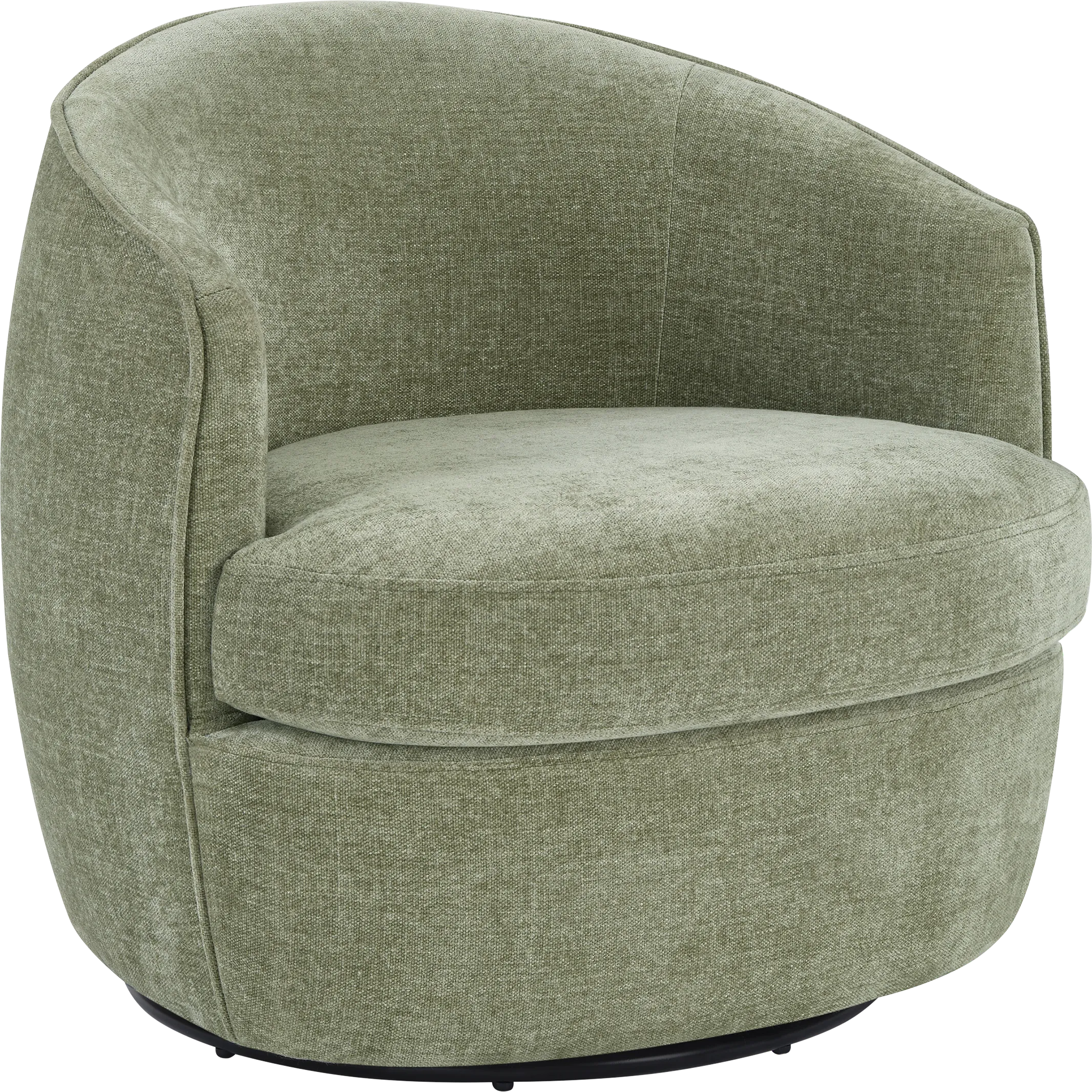 Ember Green Swivel Chair - Thumbnail - Image 1