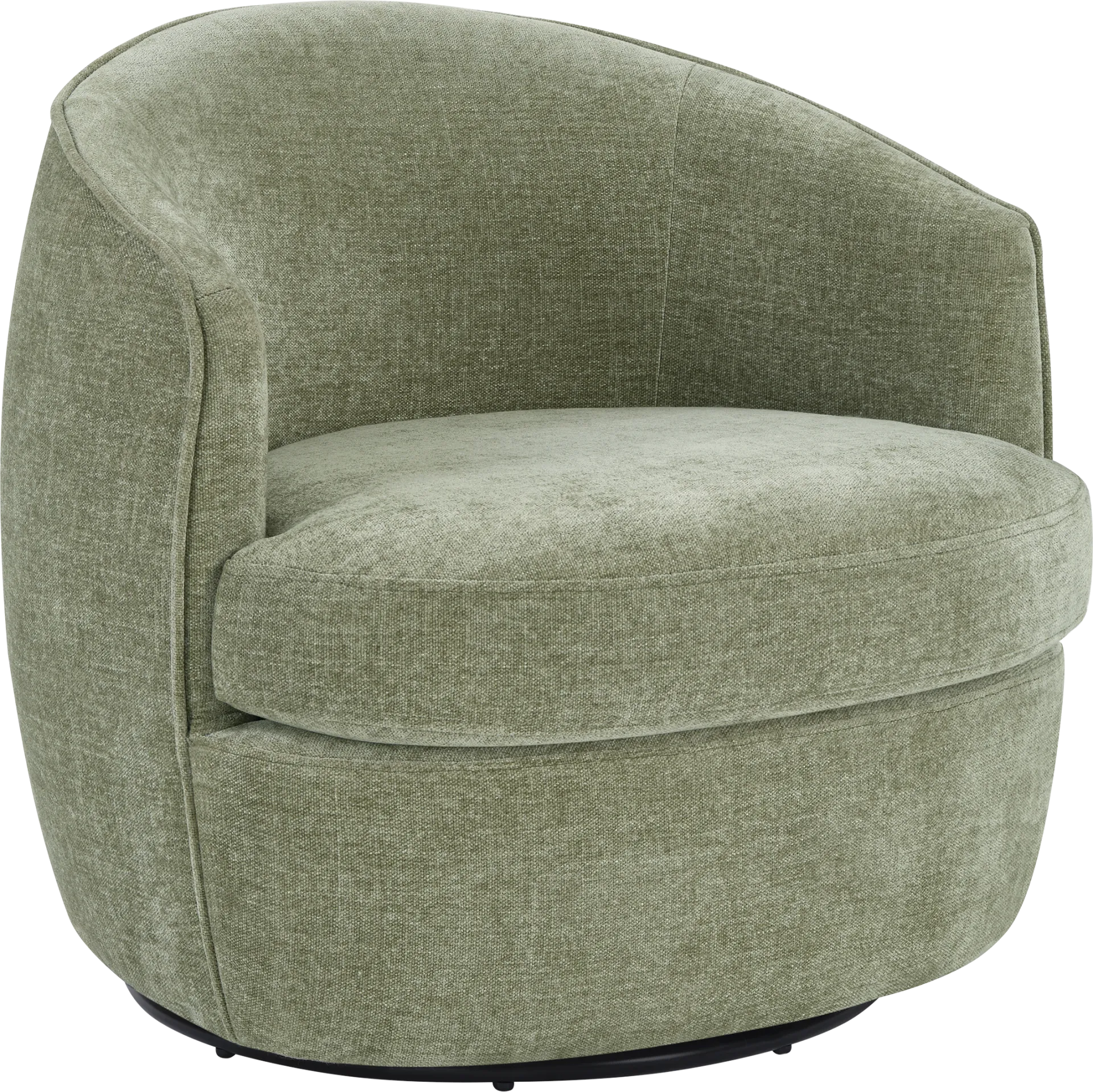 Ember Green Swivel Chair - Image 1