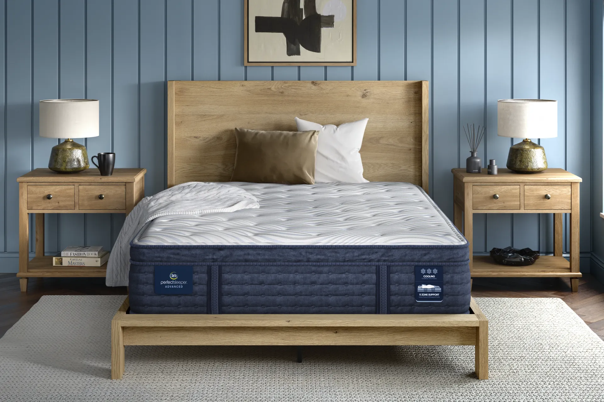 Serta Perfect Sleeper Advanced Plush Pillow Top King Mattress - Image 4