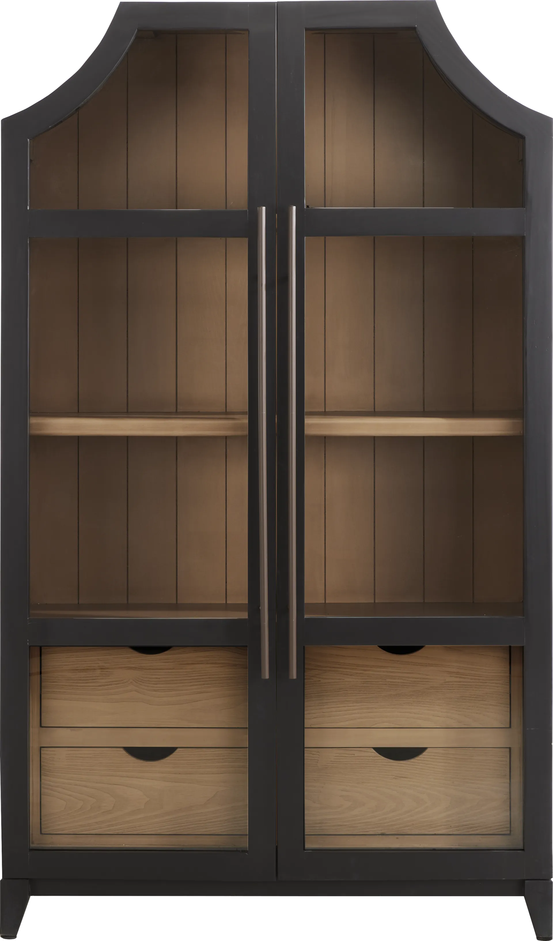 Breya Black Bookcase - Image 1