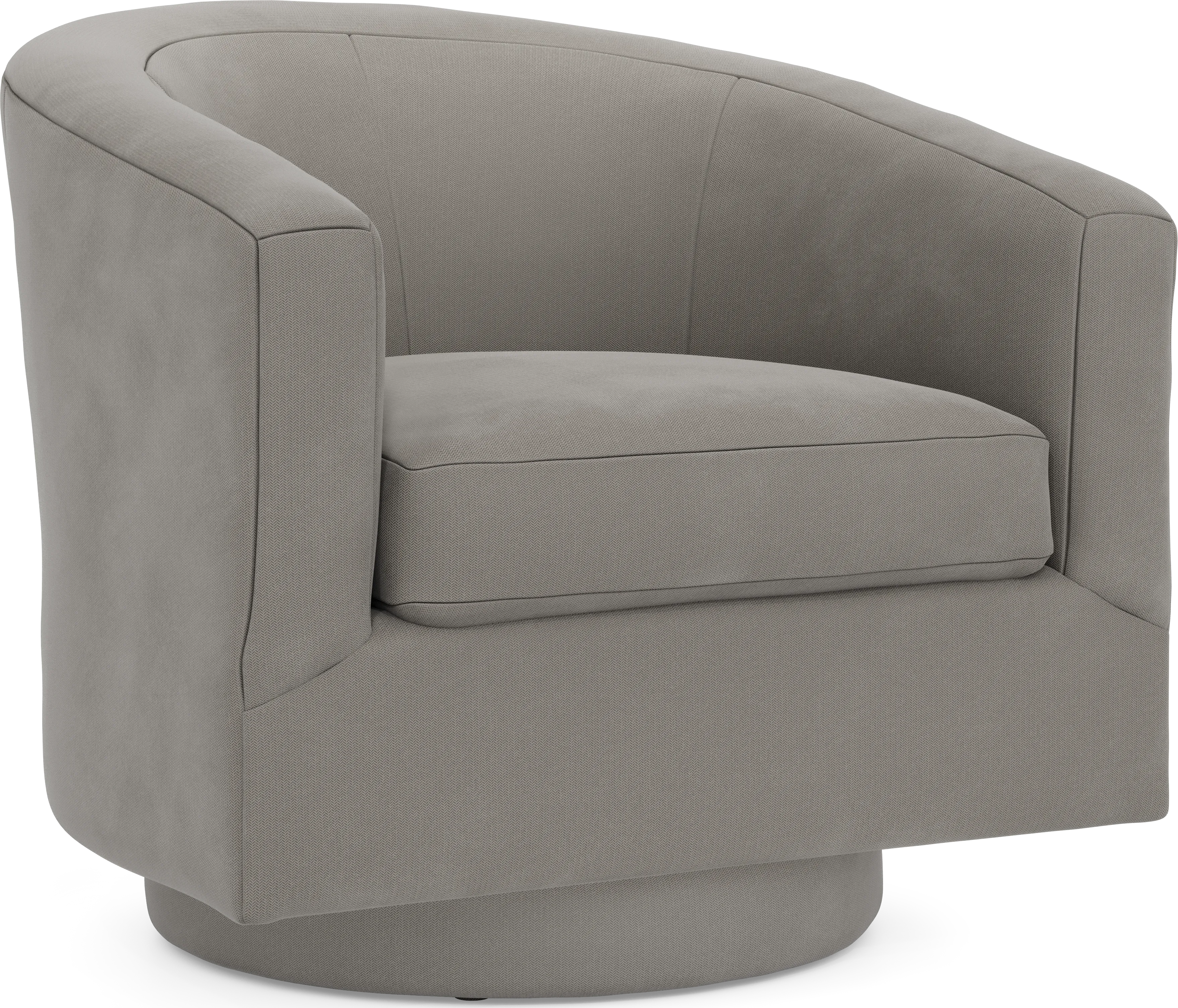 Harmonie Steel Swivel Chair - Thumbnail - Image 1