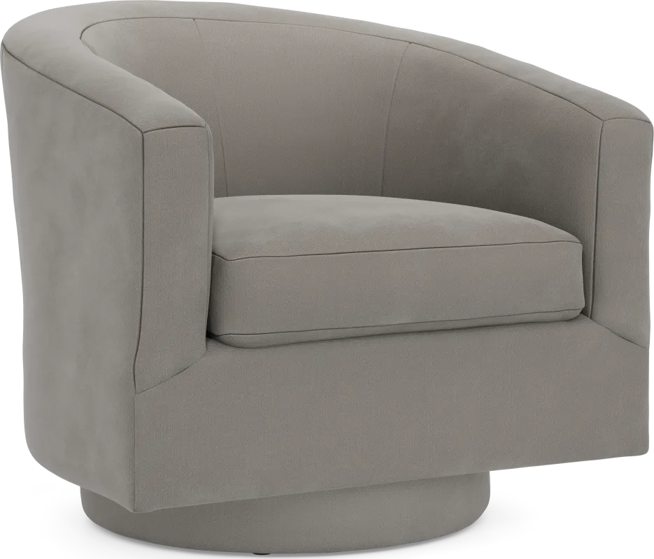Harmonie Steel Swivel Chair