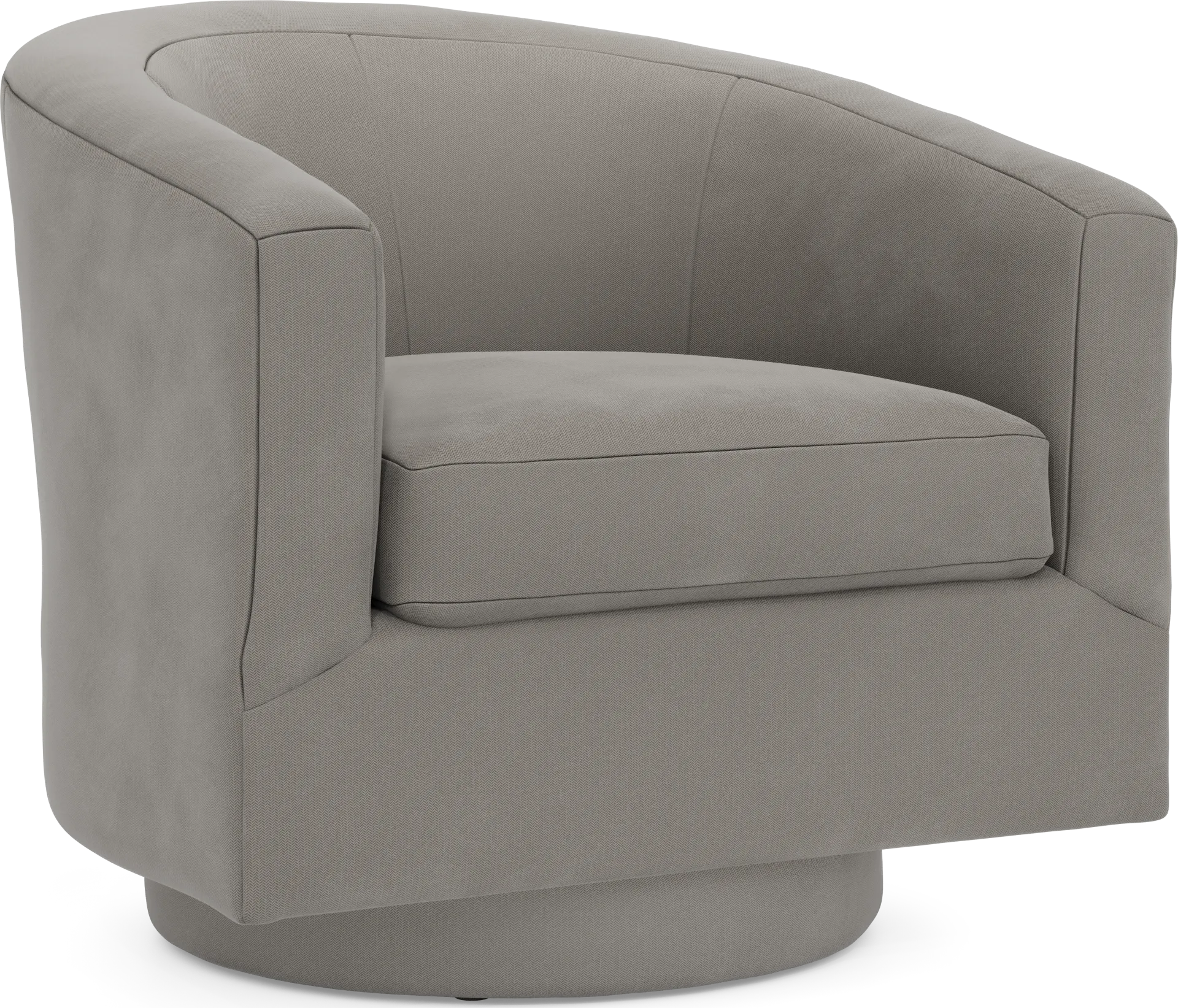 Harmonie Steel Swivel Chair - Image 1