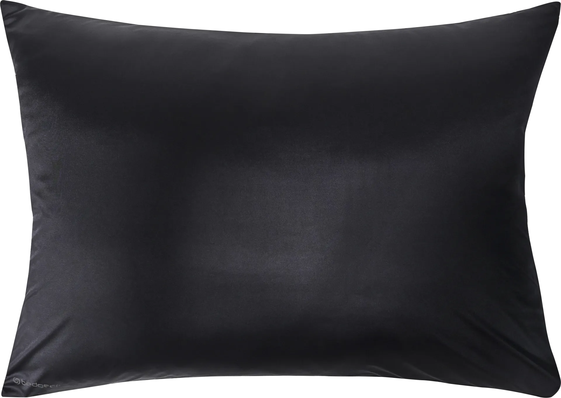 Bedgear Hyper-Silk Black Performance Queen Pillowcase - Image 1