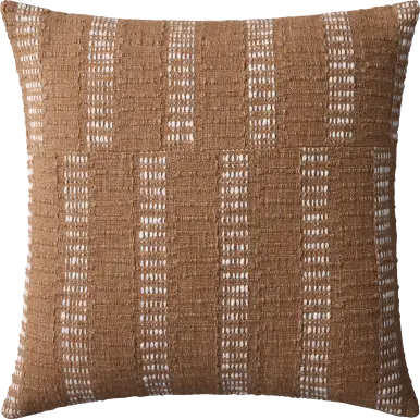 Adobe Rust Ivory Accent Pillow