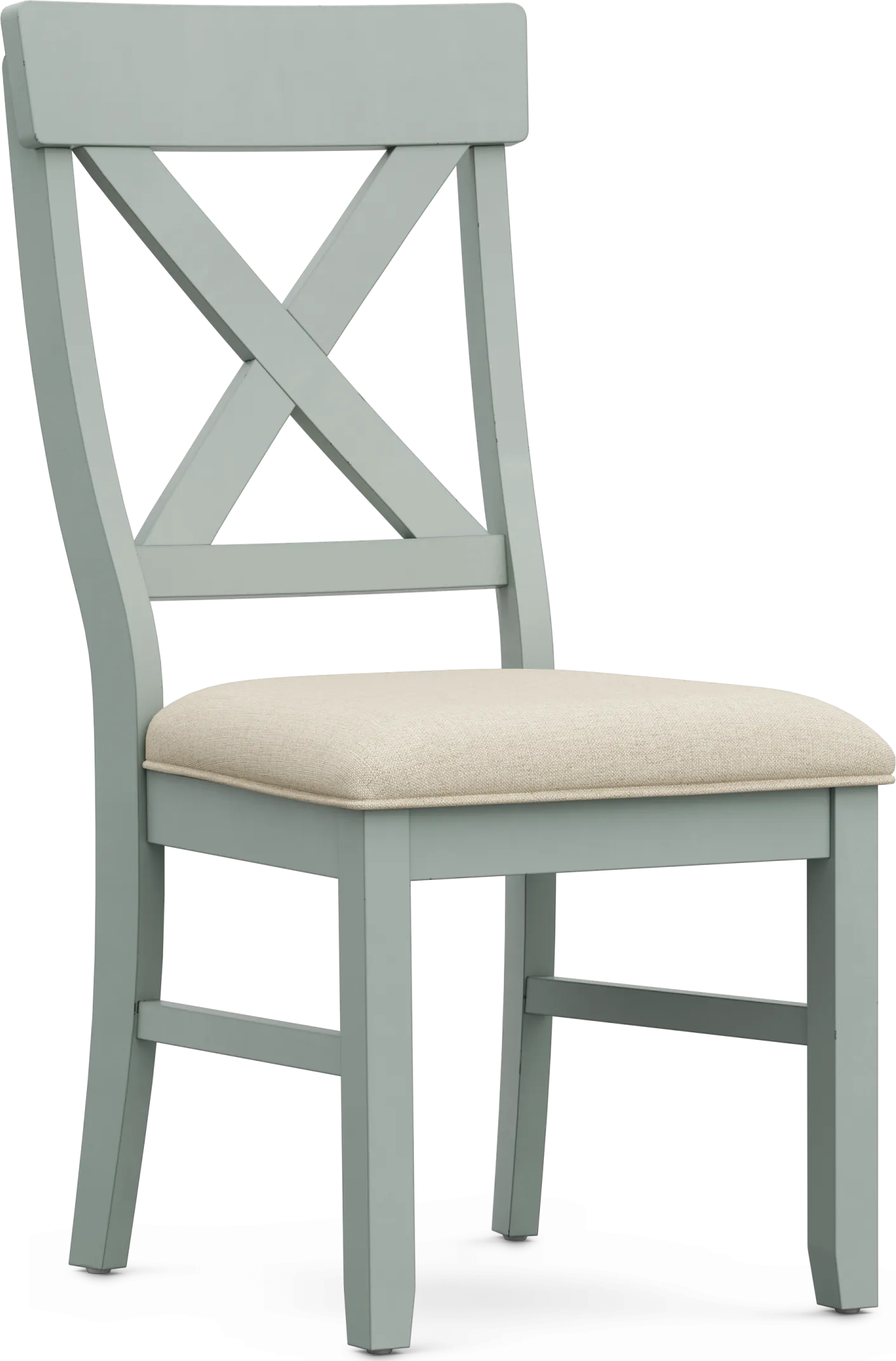 Spring Cottage Blue 3 pc Round Drop Leaf Dining Room - Image 10